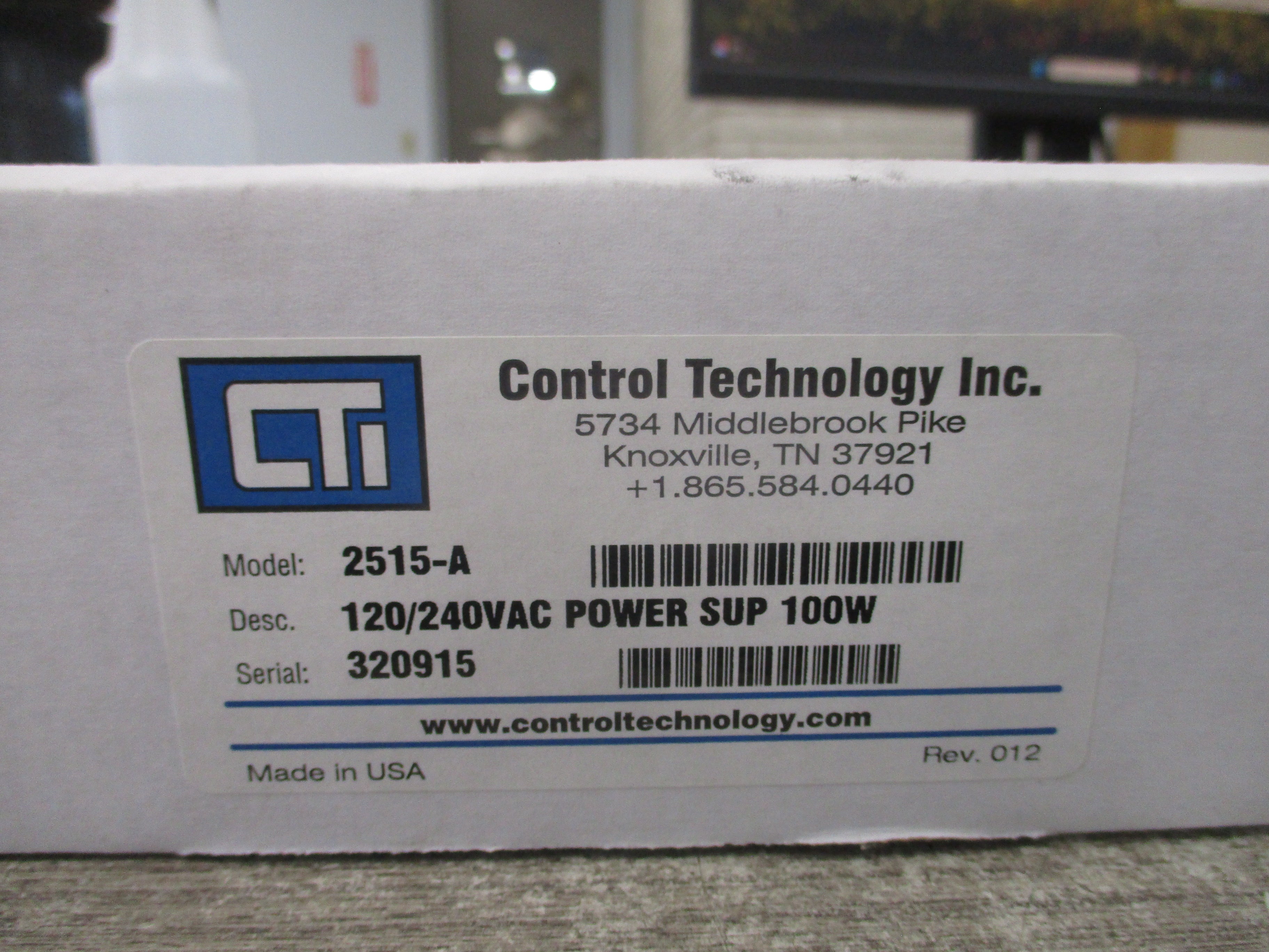 CTi Power Supply Module 2515-A 100W 120/240VAC New Surplus