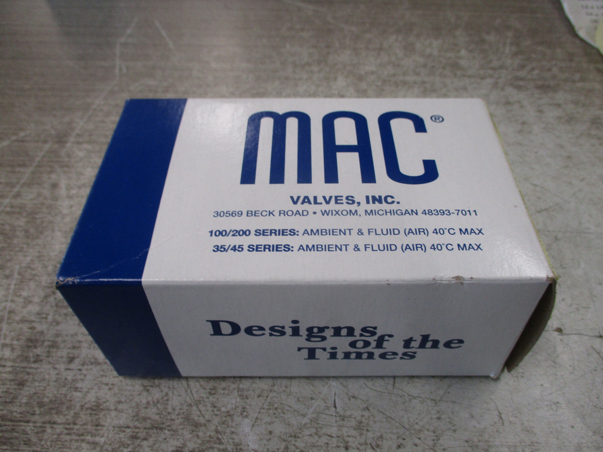 MAC Solenoid Valve 82A-DA-000-TM-DAAP-1DA New Surplus