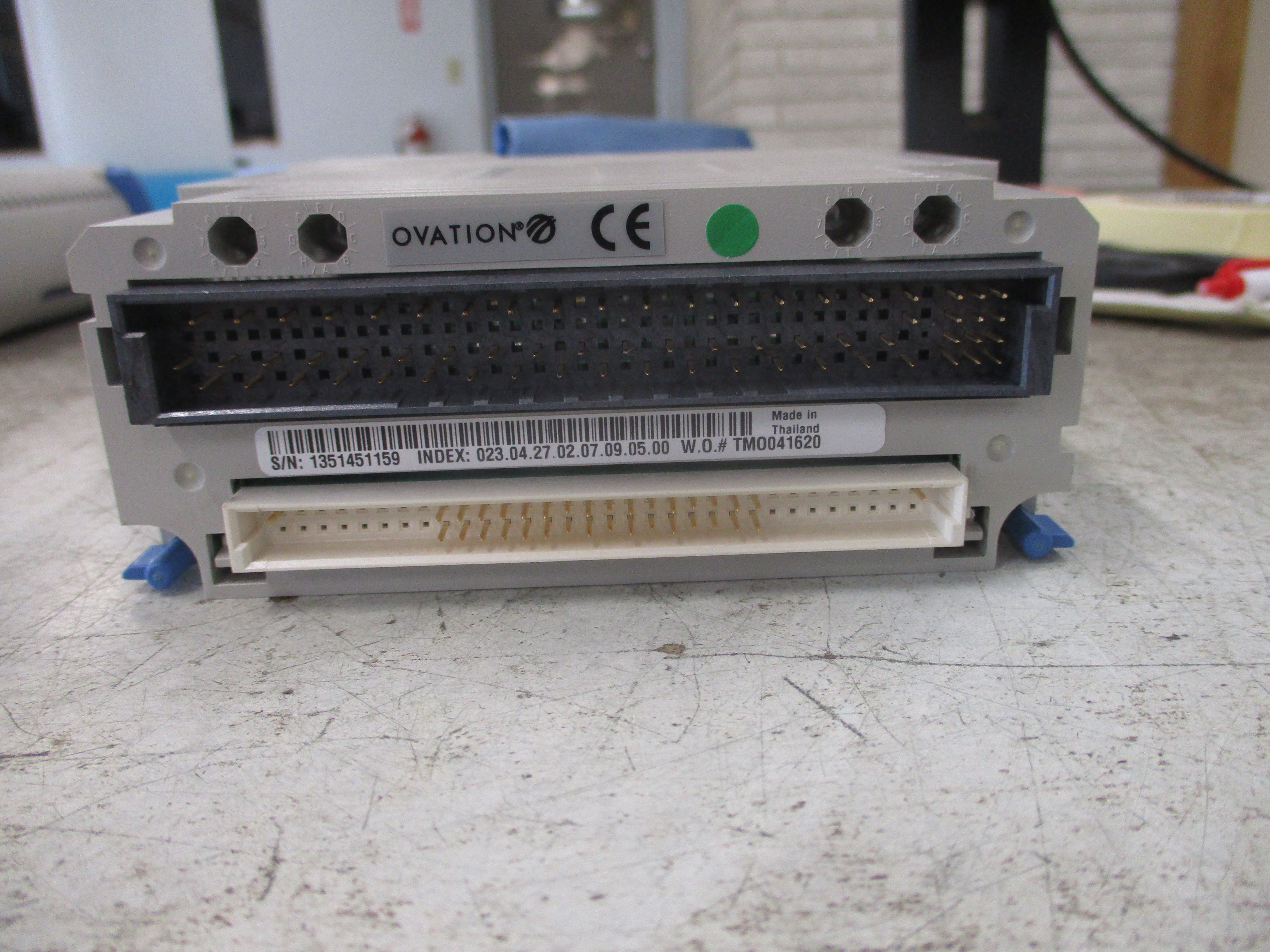 Emerson Ovation Analog Input Module 5X00070G04 20mV/50mV/100mV Used