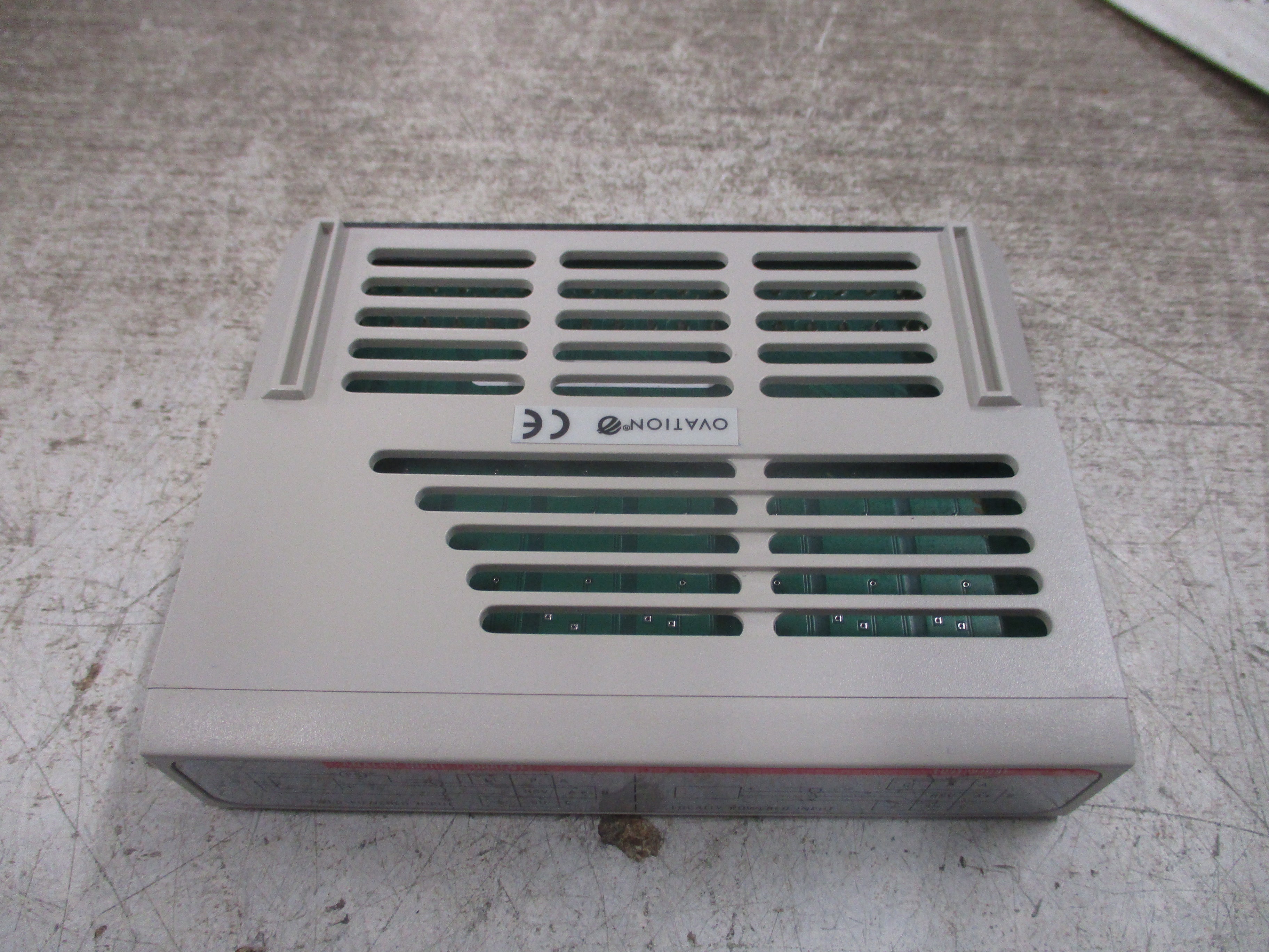 Emerson Ovation Analog Input (Current) Module 1C31227G01 Rev. 05 Used