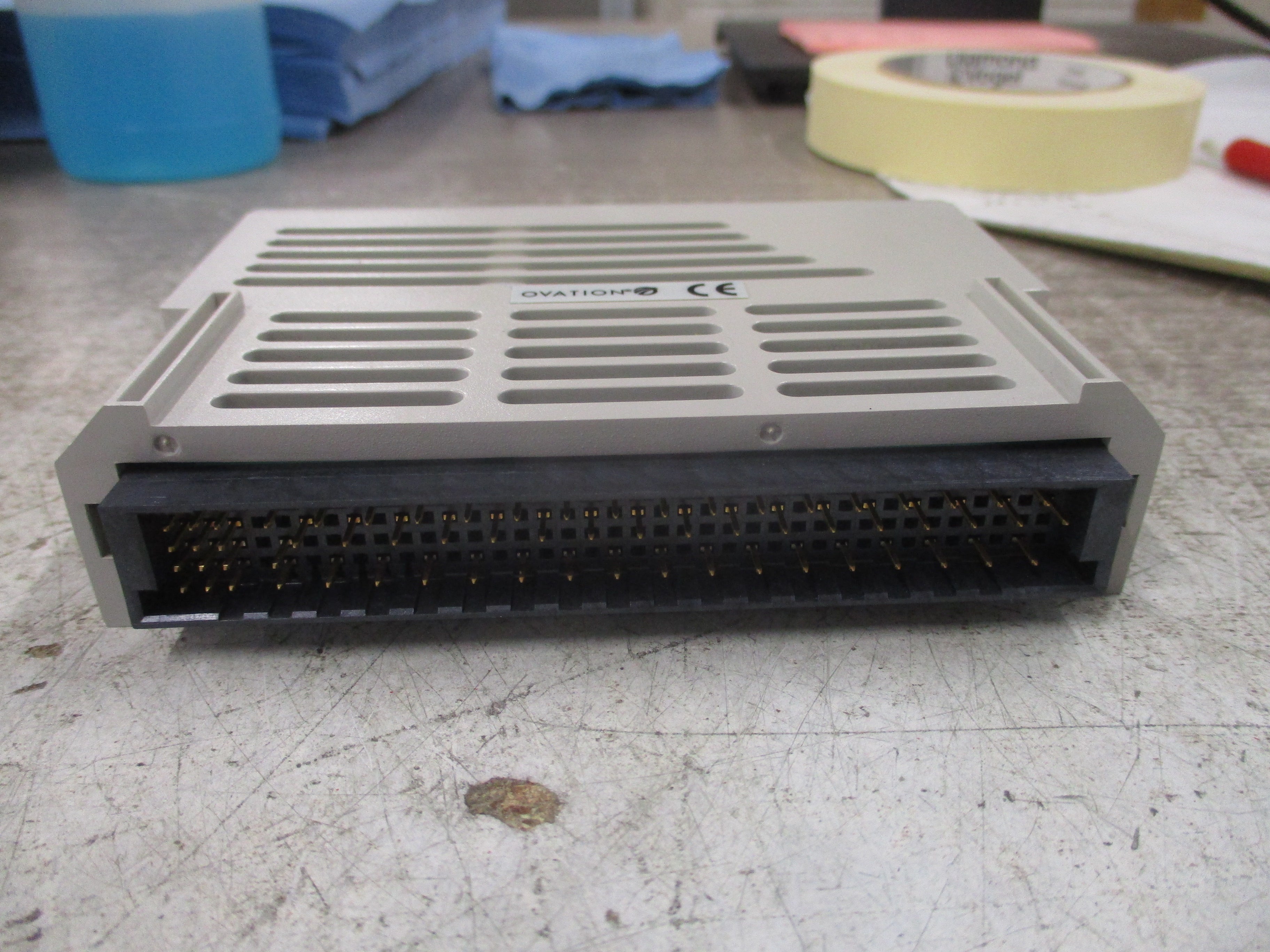 Emerson Ovation Analog Input (Current) Module 1C31227G01 Rev. 05 Used