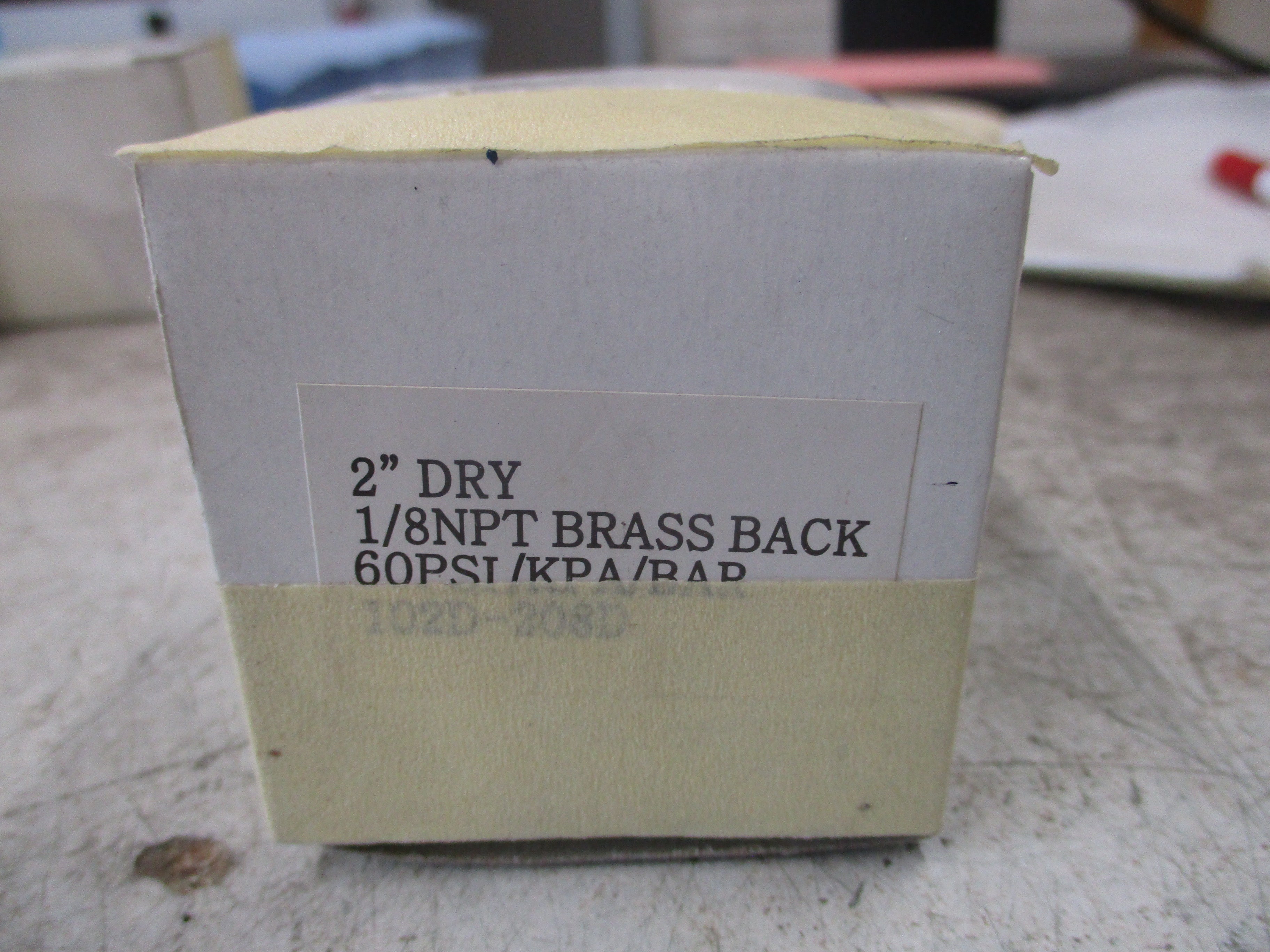 PIC Pressure Gauge 102D-208D 60 PSI New Surplus