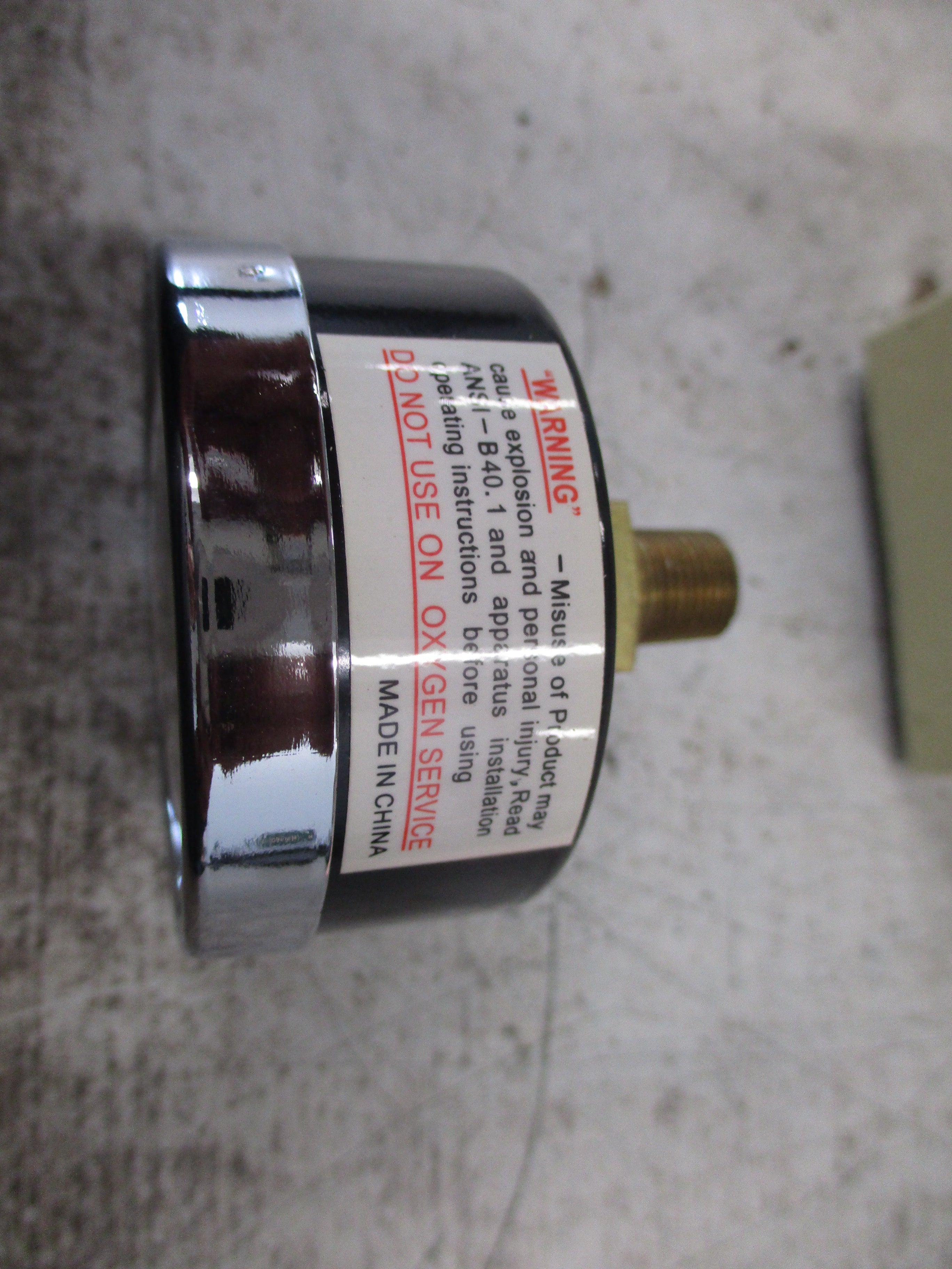 PIC Pressure Gauge 102D-208D 60 PSI New Surplus