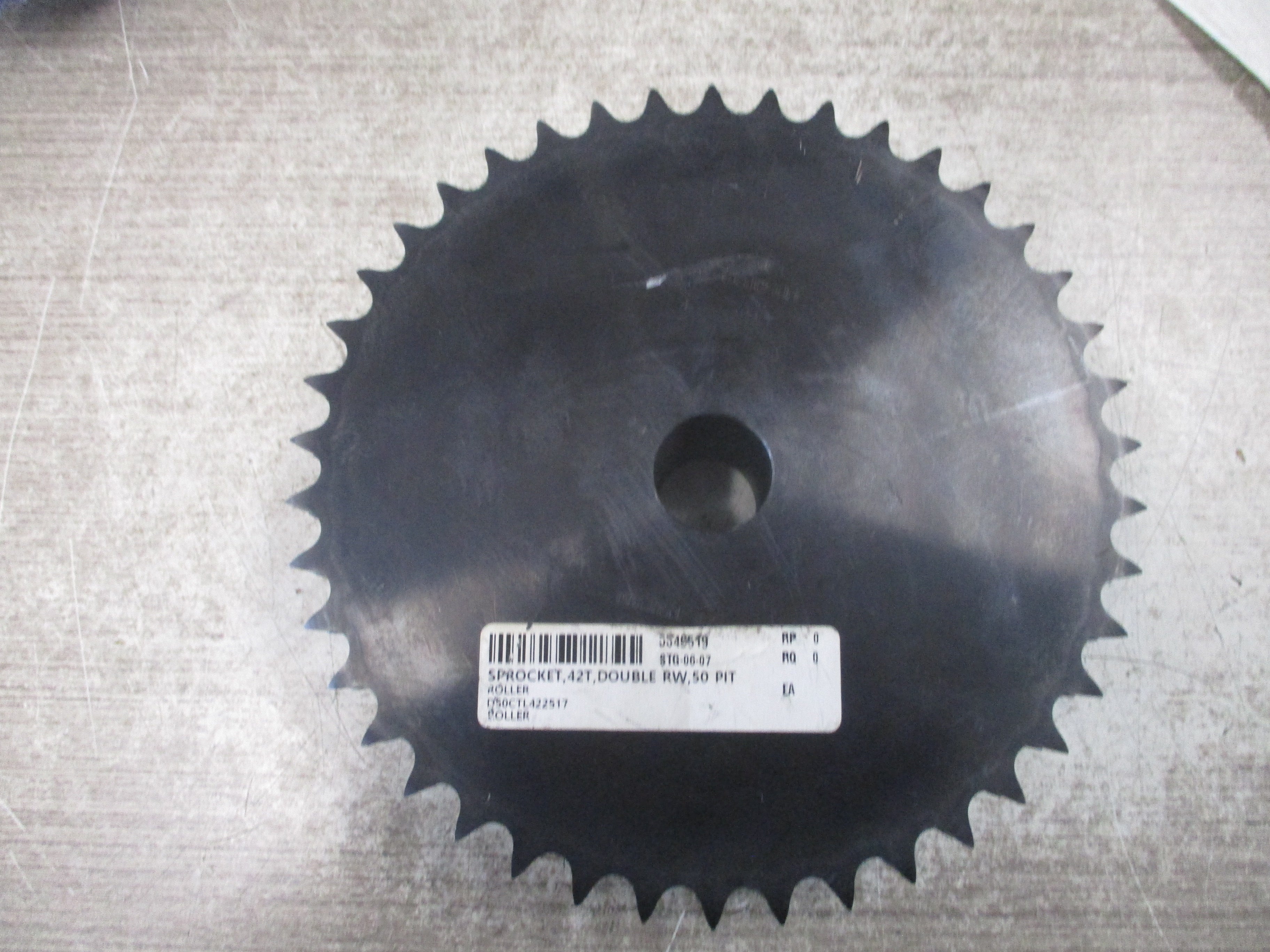 Misc. Brand Double Row Sprocket D50CTL422517 42-Tooth Used