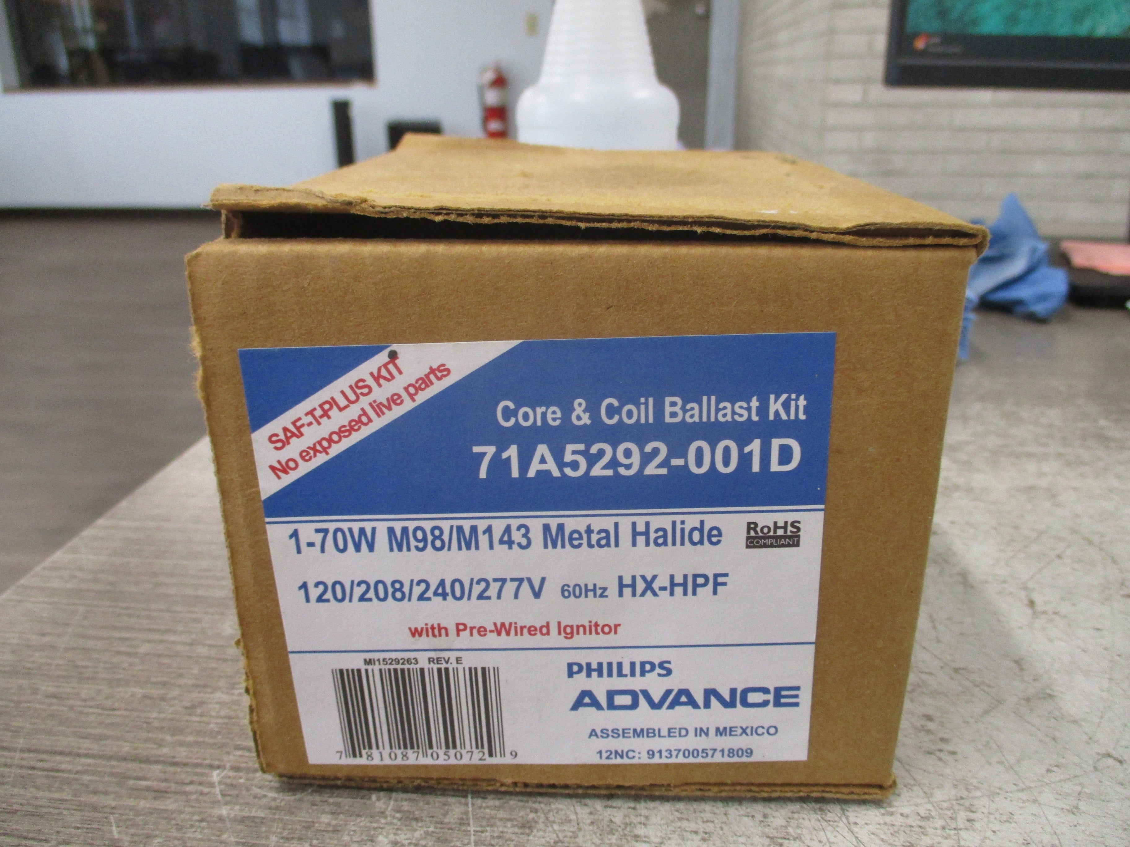 Philips Advanced Core & Coil Ballast Kit 71A5292-001D 120/208/240/277V 60Hz