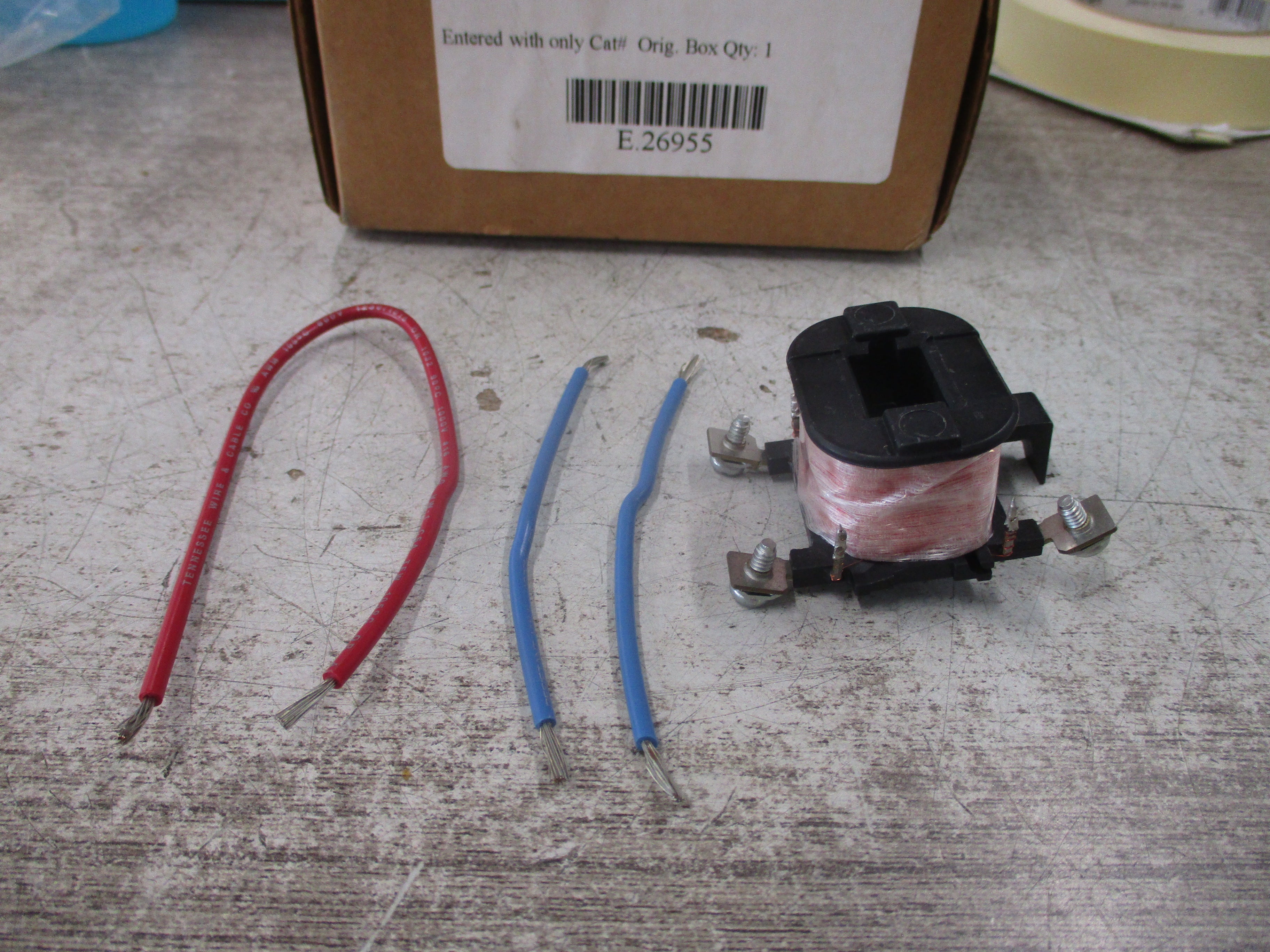 Eaton DC Magnet Coil Kit C335KD3A1 Ser. A1 120VDC New Surplus