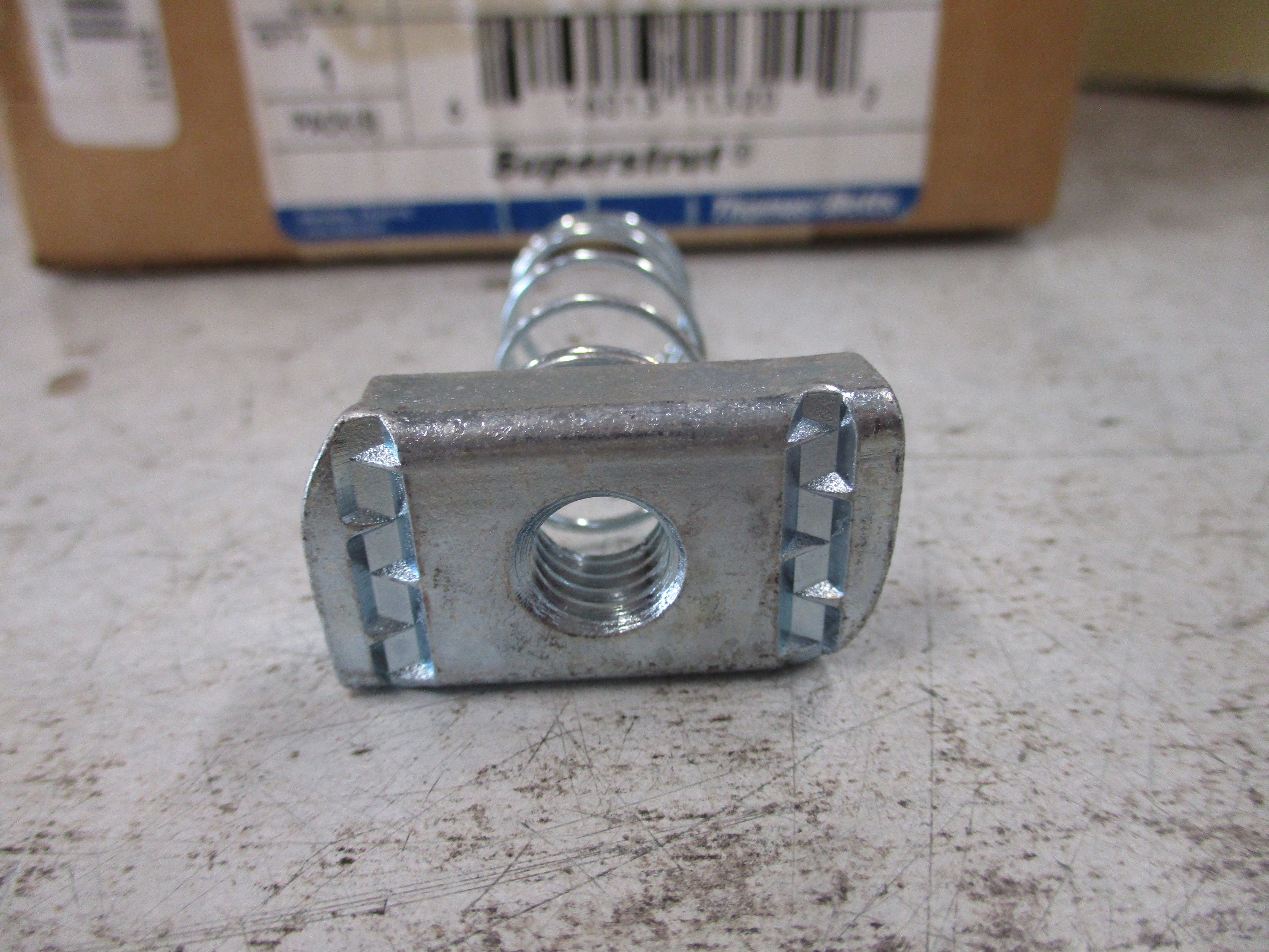Thomas & Betts Superstrut Spring Nut 5YE11 Galvanized Steel 3/8" *Box of 27*