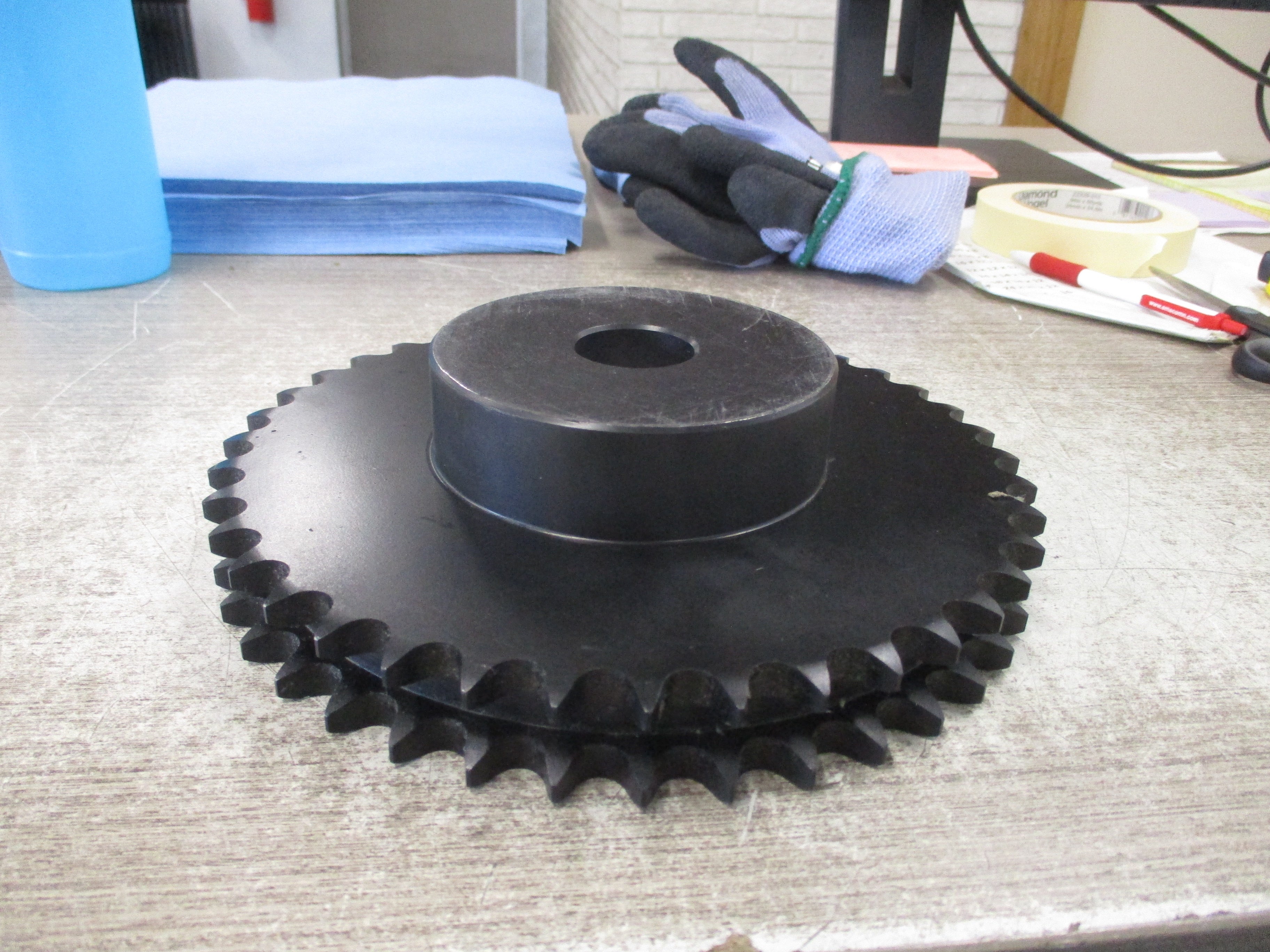 Martin Sprocket D50B40 Double Row 5/8" Pitch Used