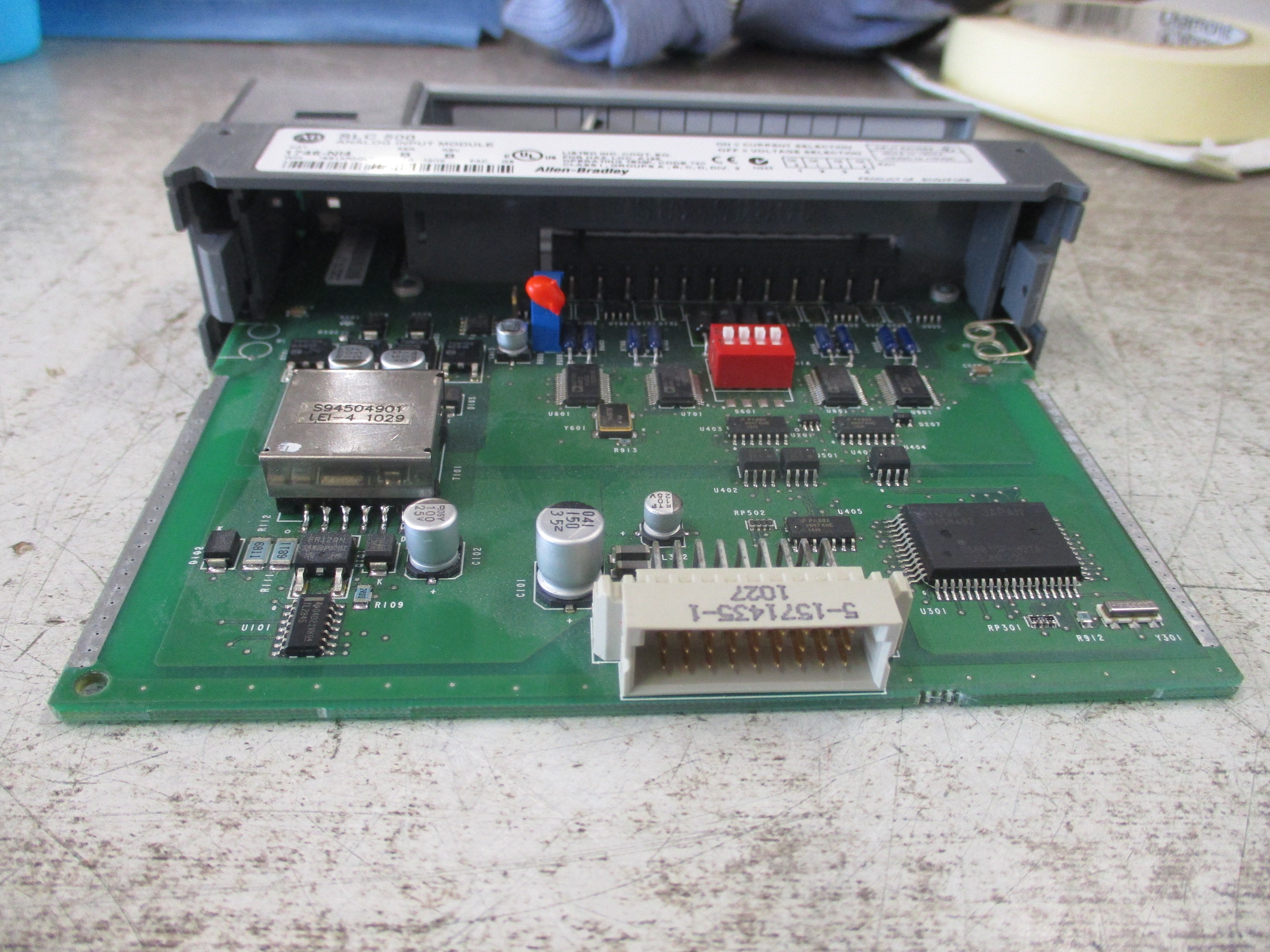 Allen-Bradley SLC 500 Analog Input Module 1746-NI4 Ser. B Rev. B Used