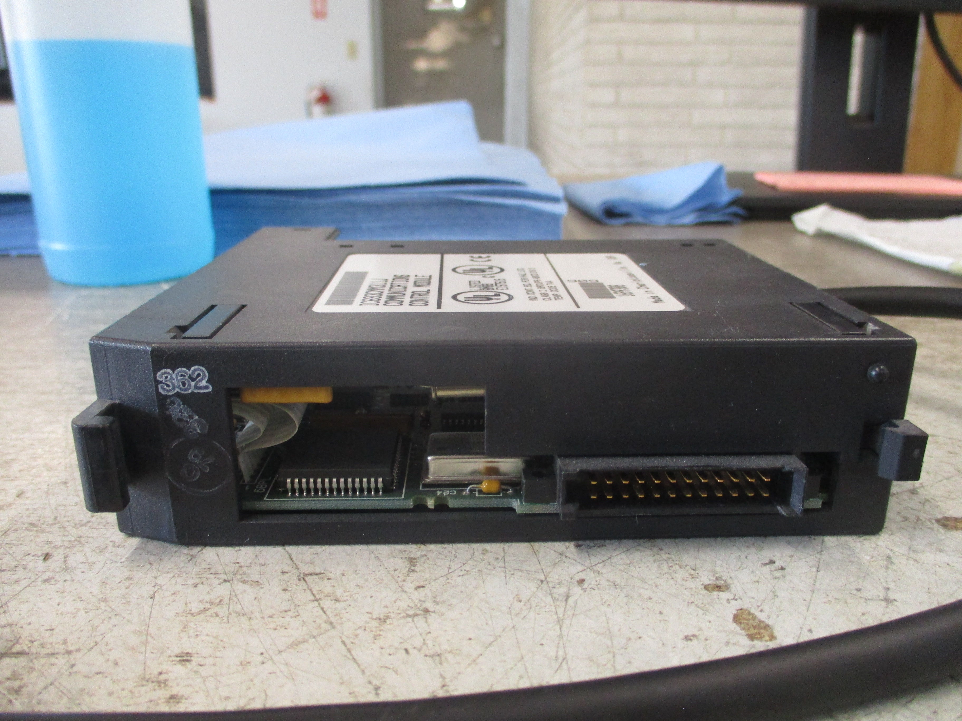 GE Fanuc Communications Control Module IC693CMM311J W/Cable *No Cover* Used