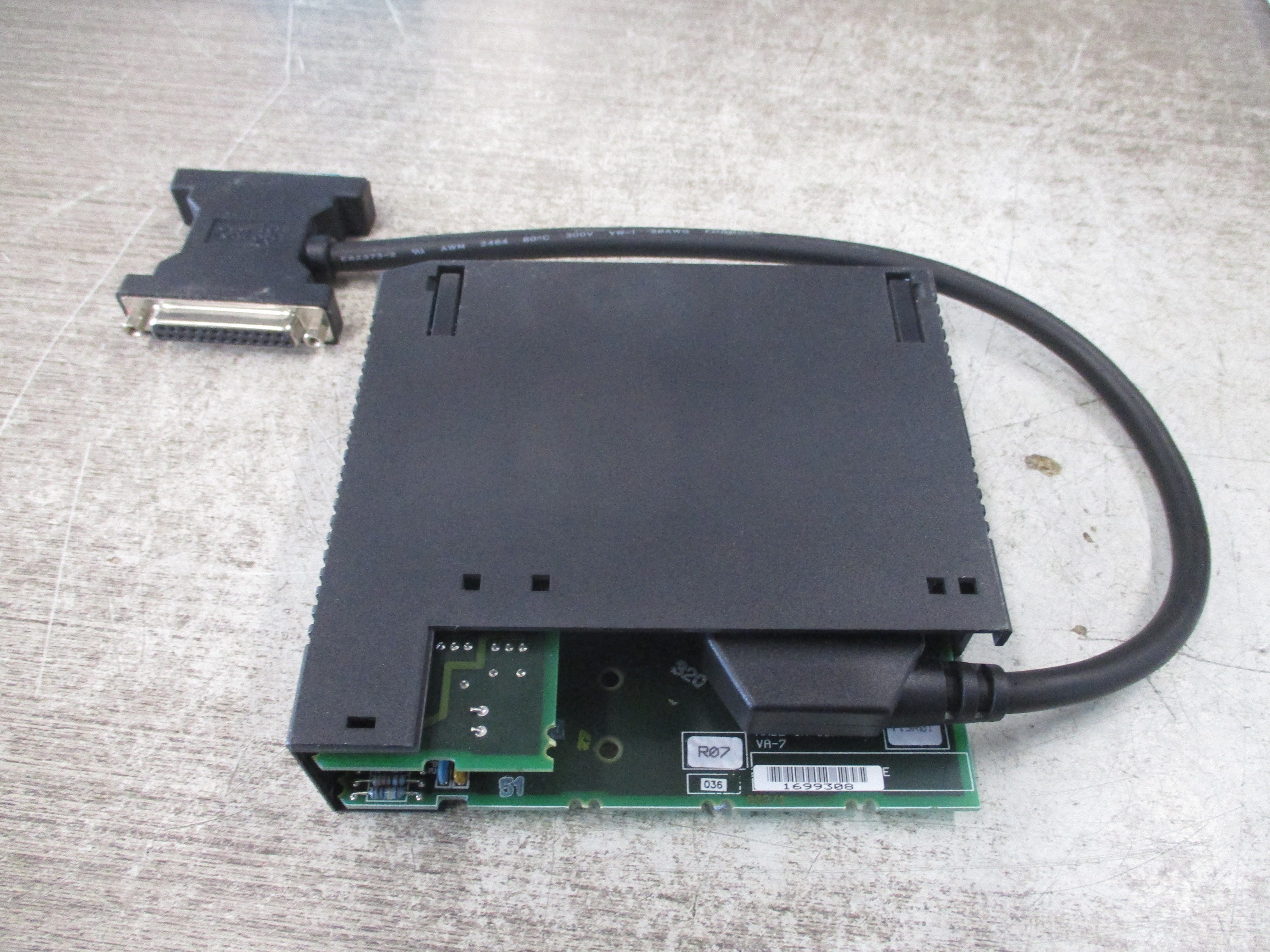 GE Fanuc Communications Control Module IC693CMM311J W/Cable *No Cover* Used