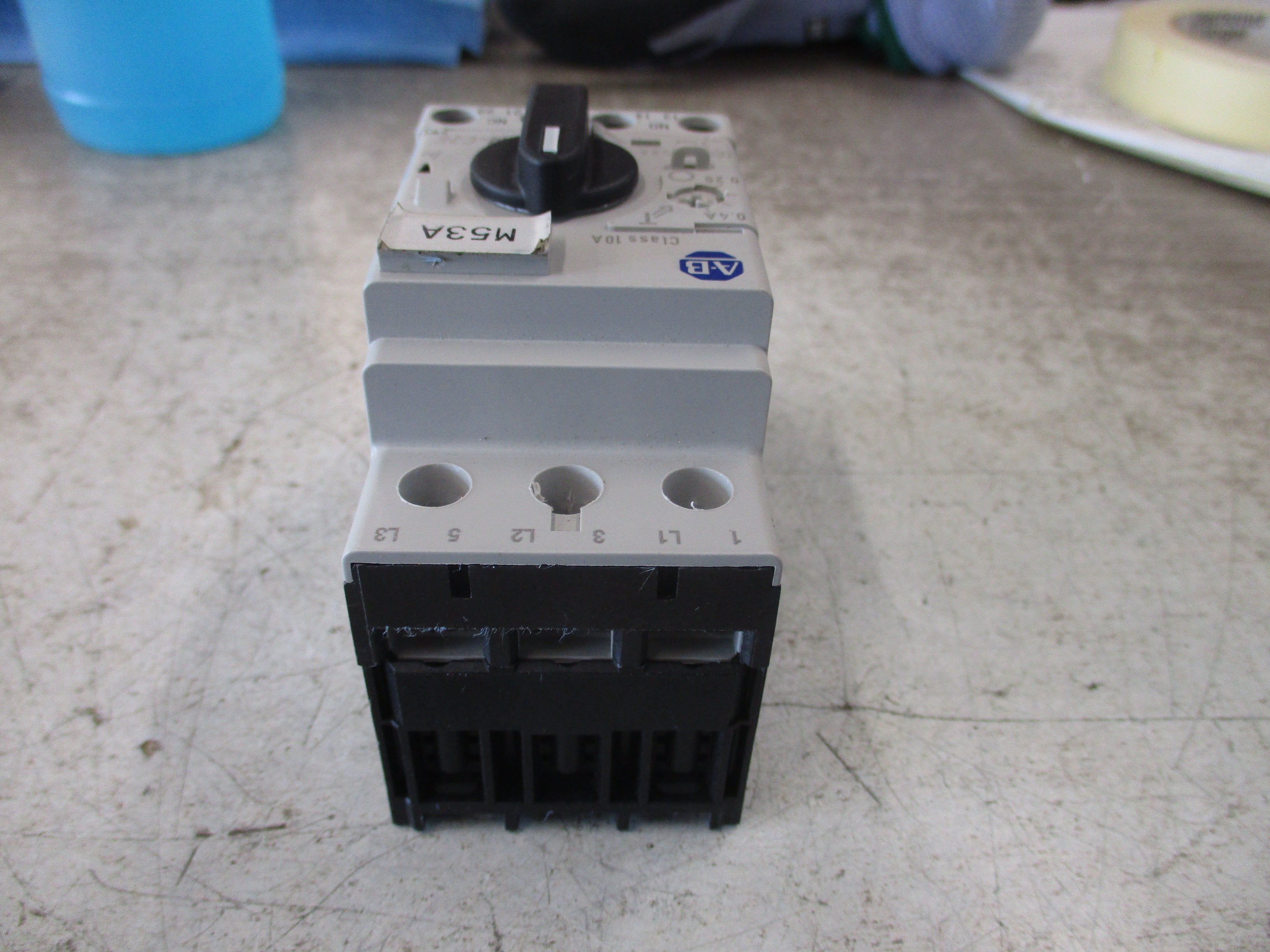 Allen-Bradley Manual Motor Protector 140M-C2E-A40 Ser. C Trip: 0.25-0.4A Used
