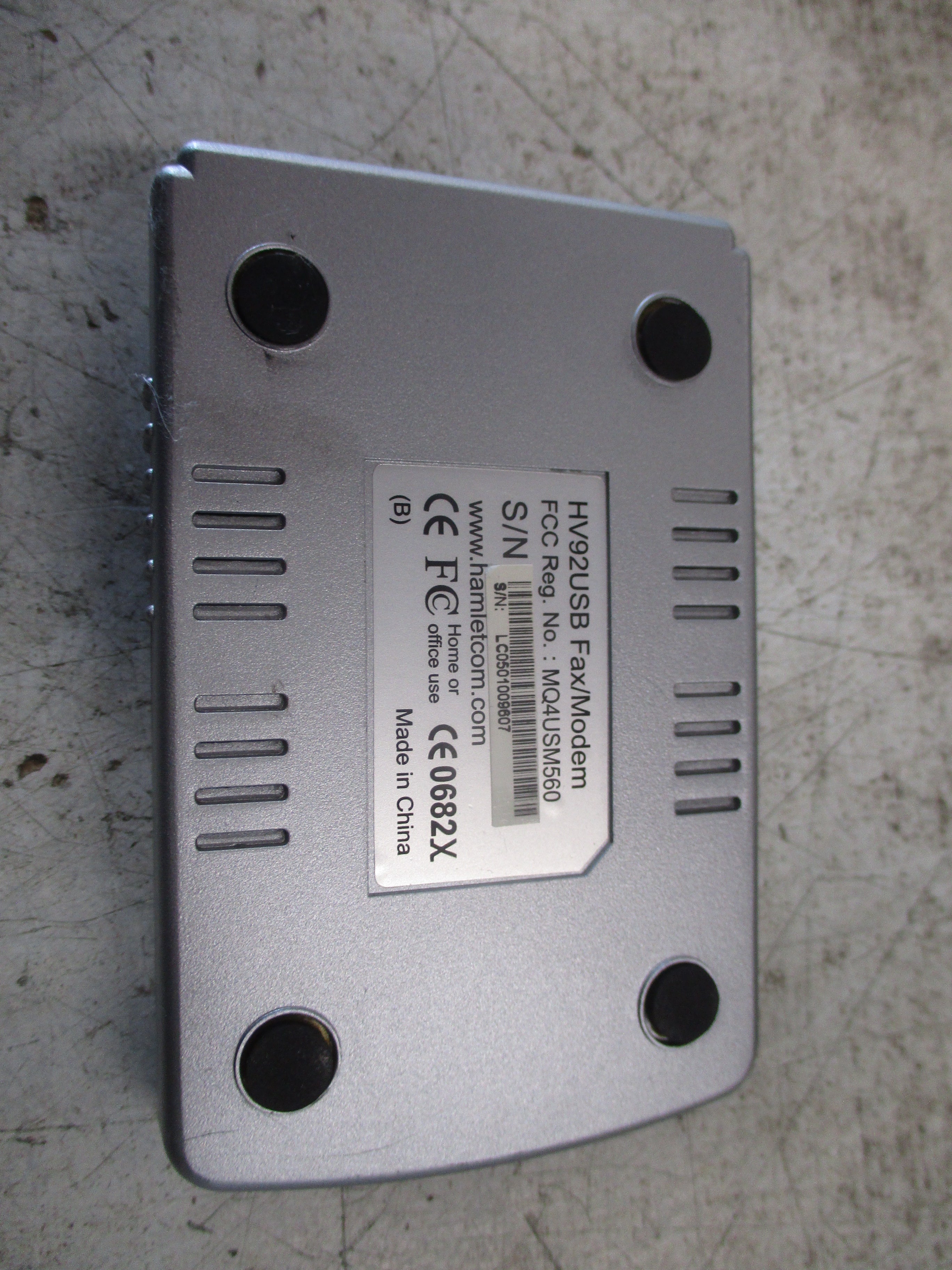 Hamlet Fax/Modem HV92USB Used