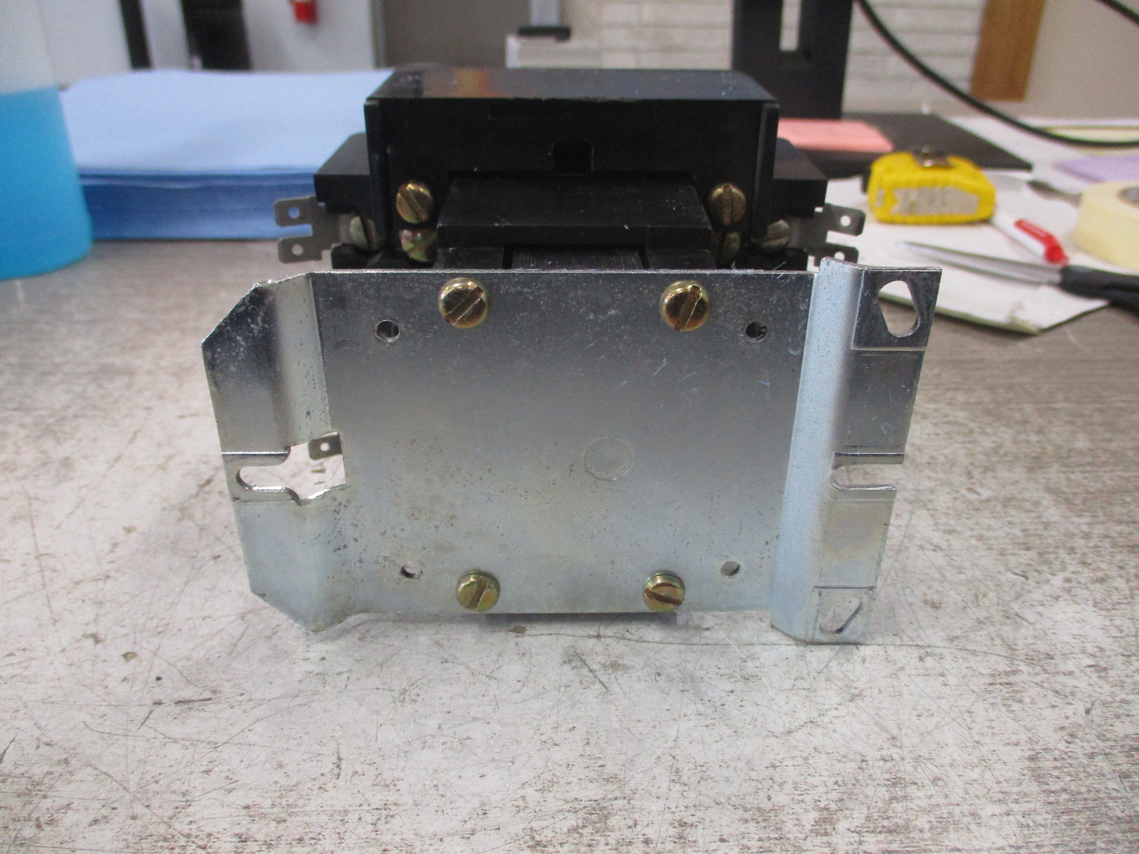 GE Contactor CR353EF3BA1AD 60A 115-120V Coil 600V Used