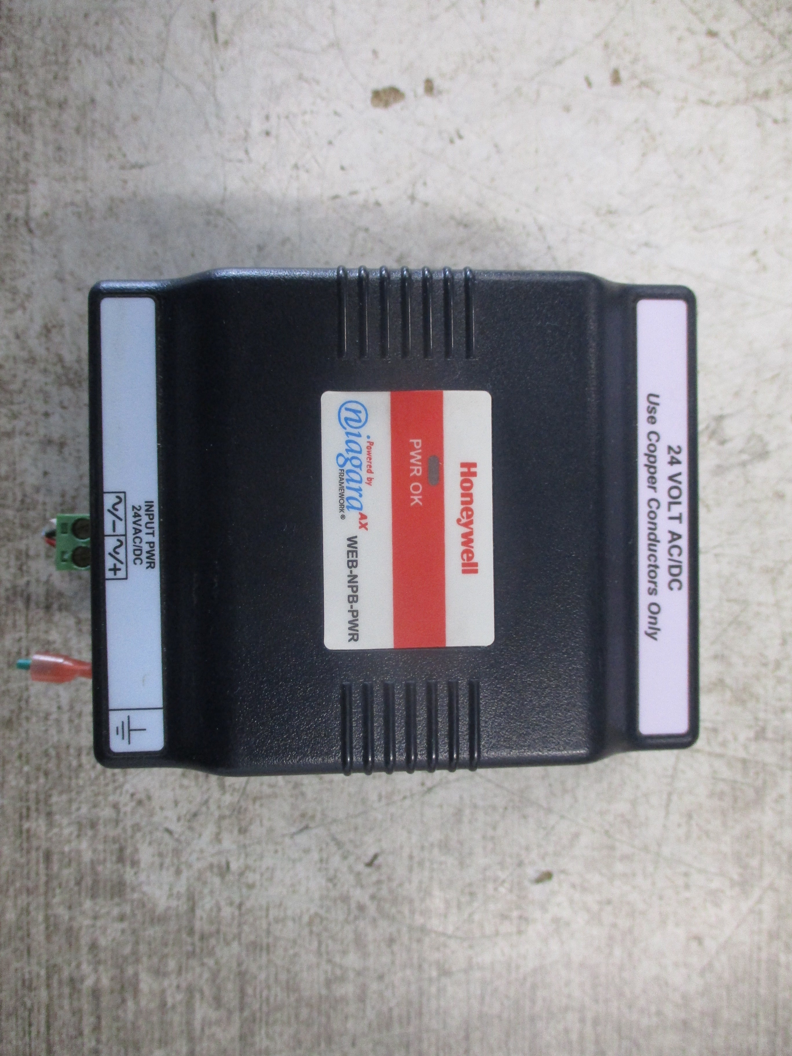 Honeywell Niagara AX Power Supply WEB-NPB-PWR 24V AC/DC Used