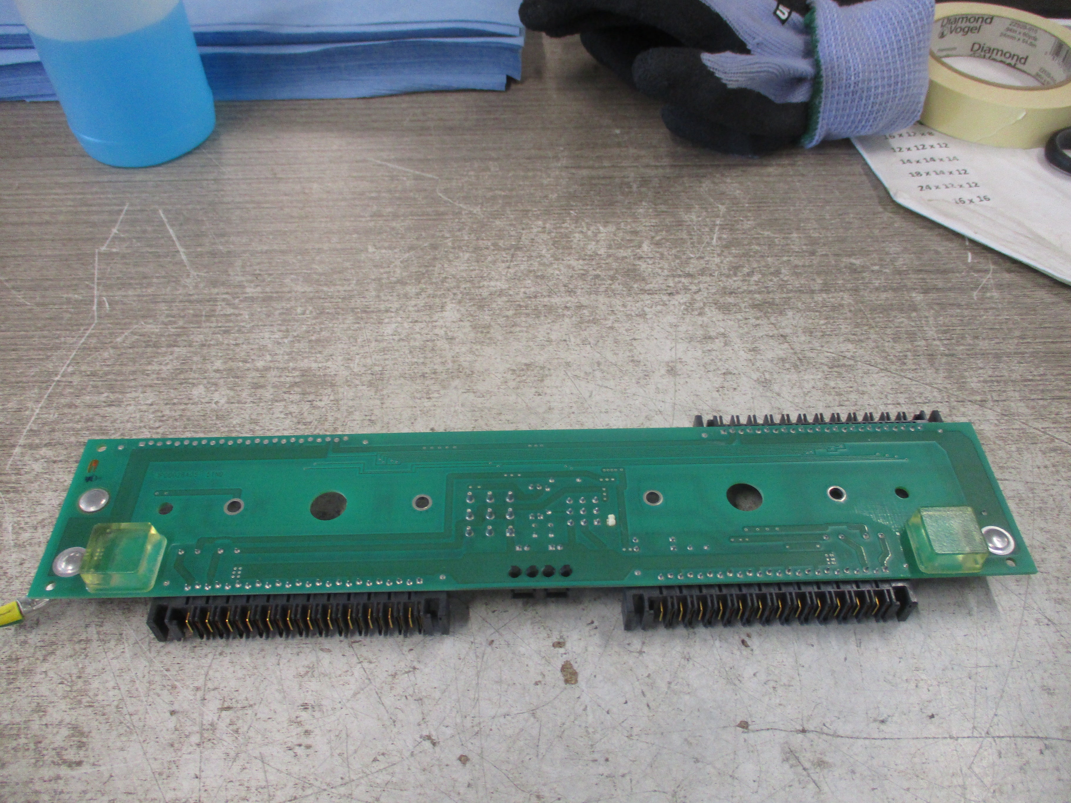 Ovation Local I/O Transition Panel 1P00028G01 Rev. 09 Used