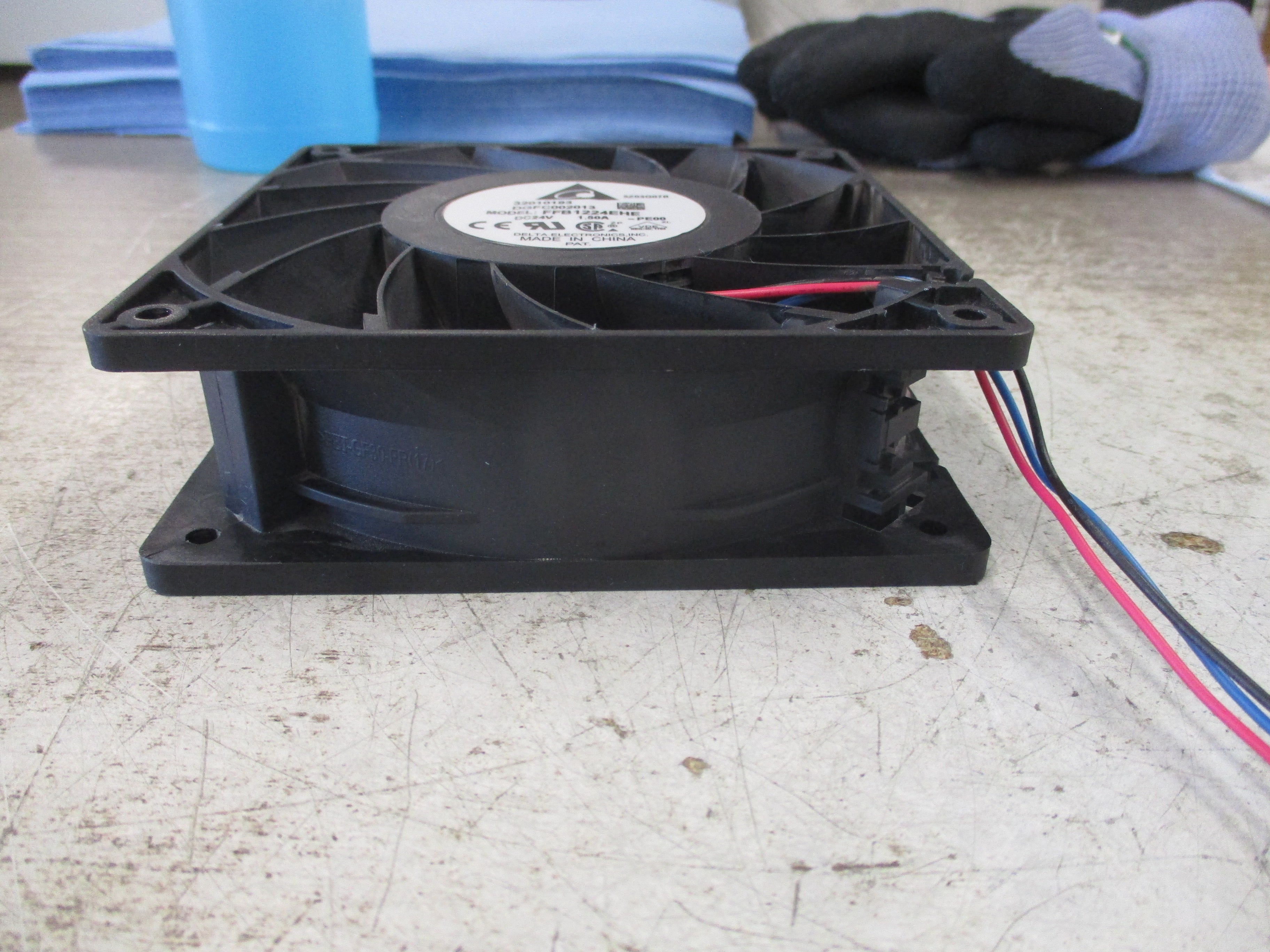 Delta Axial Fan FFB1224EHE 24VDC 1.50A Used