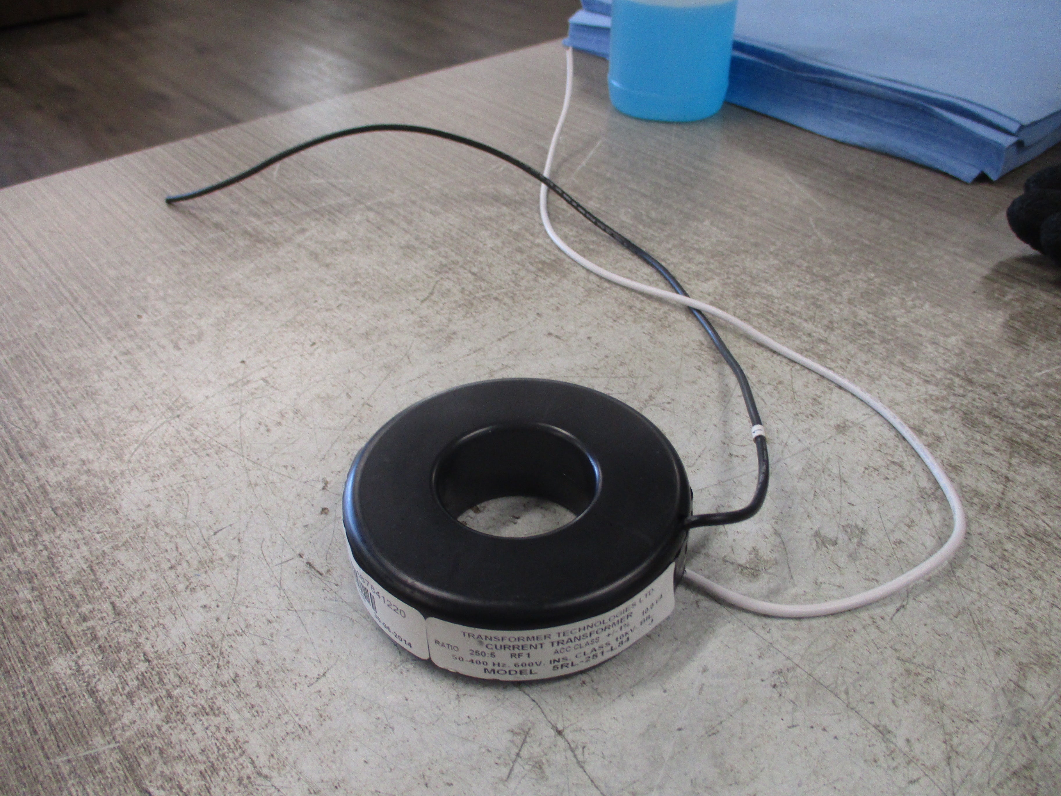 Transformer Technologies Current Transformer 5RL-251-L84 Ratio 250:5A 600V