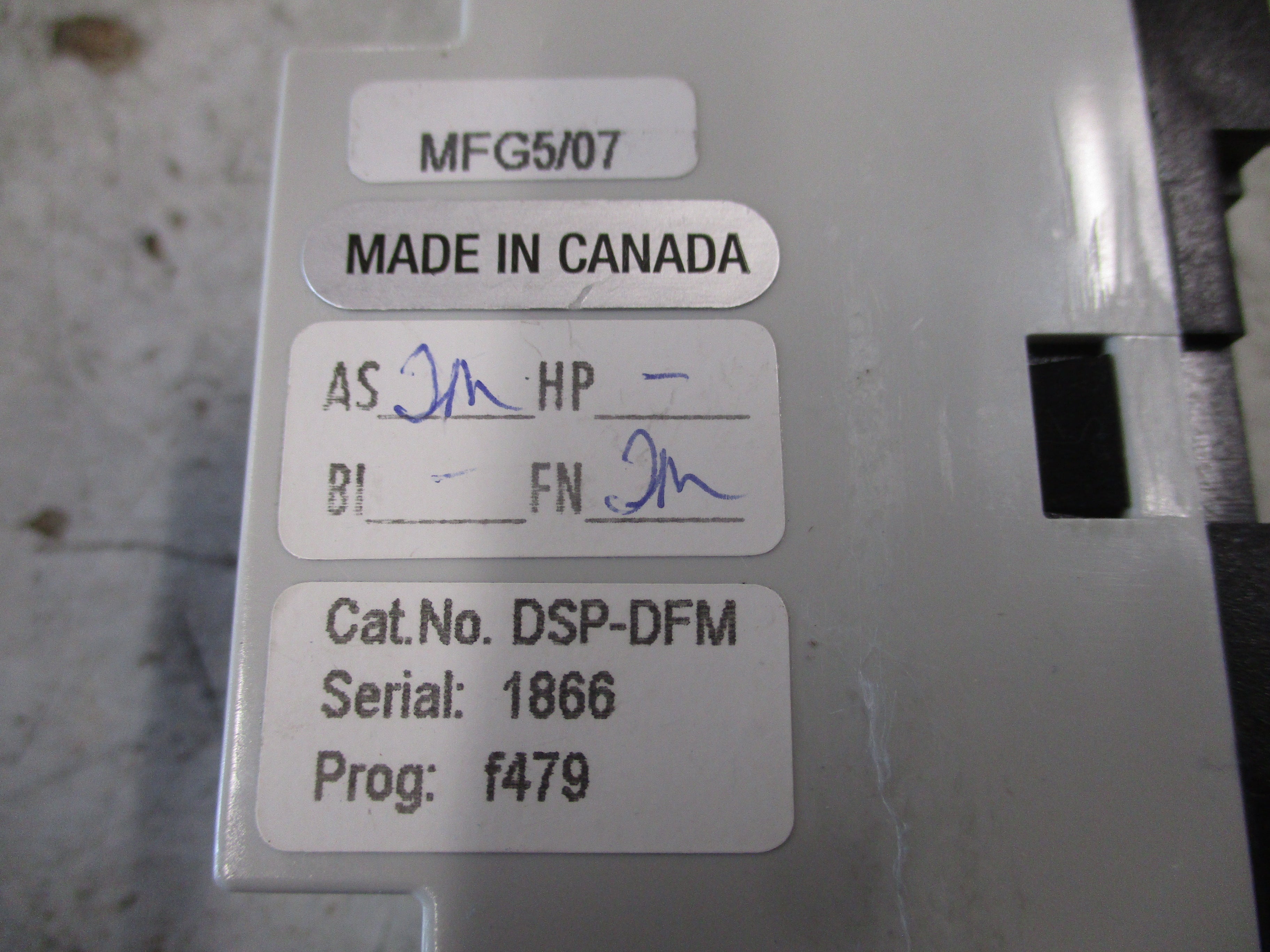 i-Gard Ground Fault Detect Relay DSP-DFM Used
