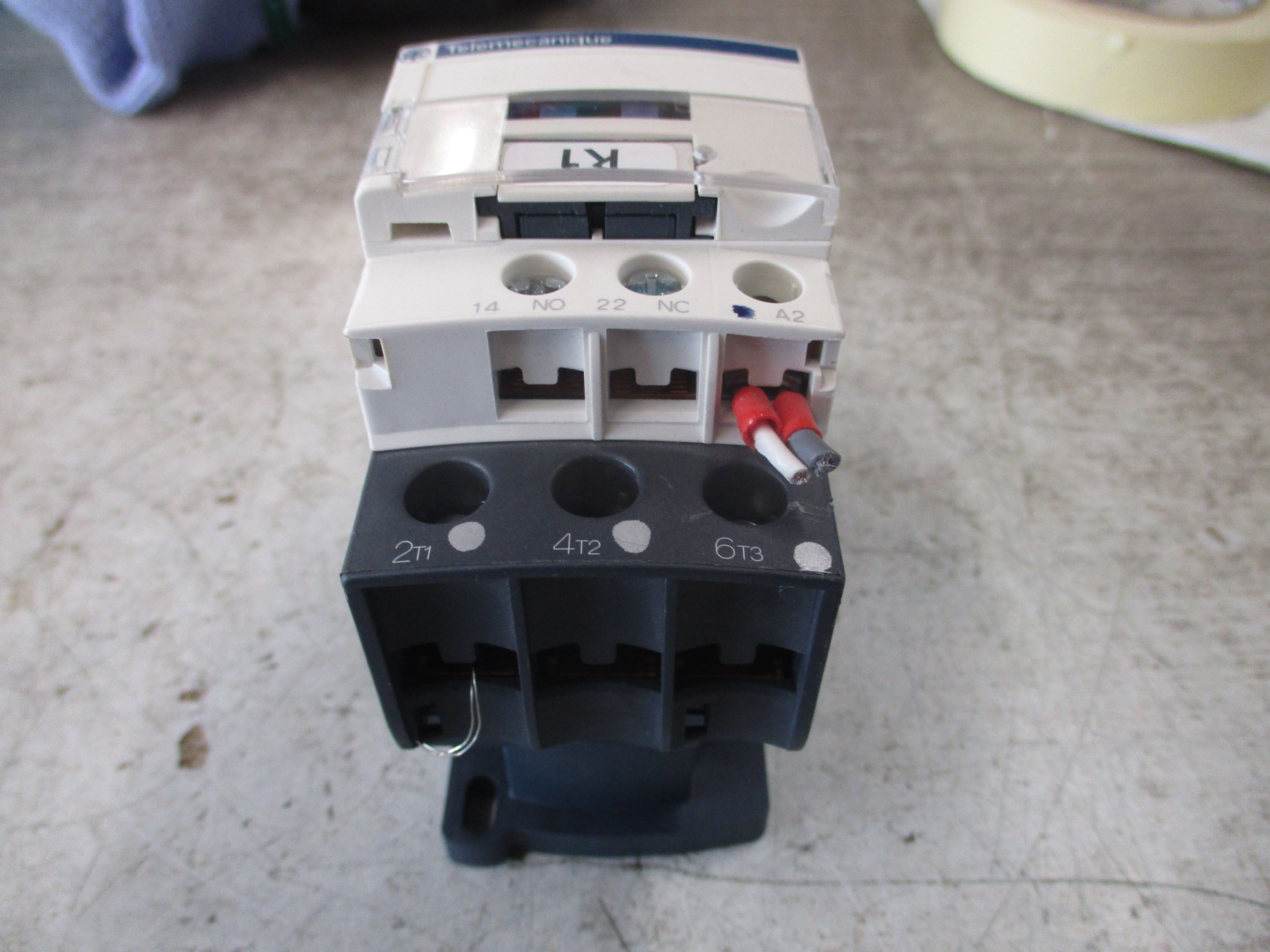 Telemecanique Contactor LC1D25 120V Coil 40A 600V Used