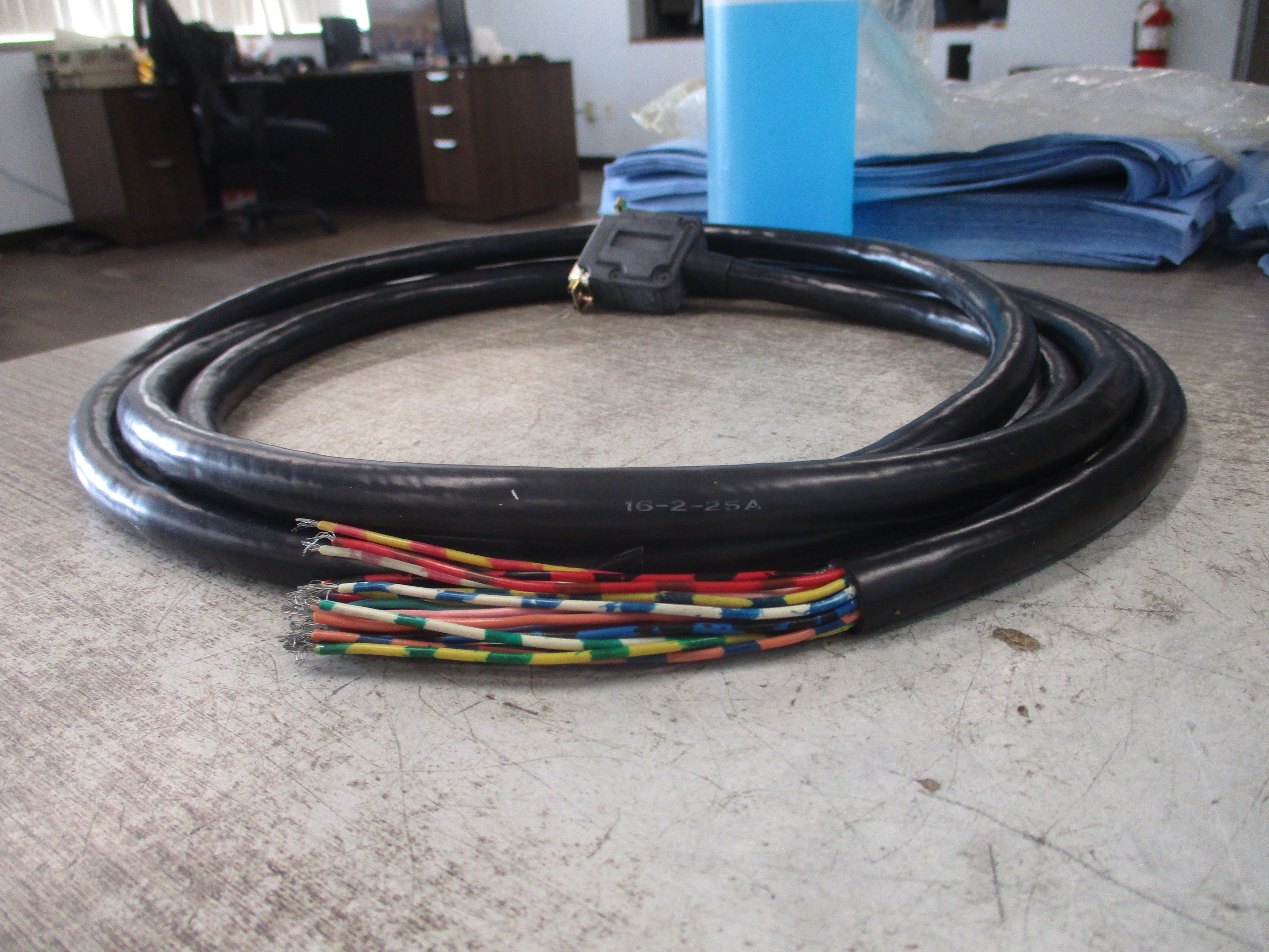 Norgren D-Connector Cable V10020-E03 25-Pin *No Box* New Surplus