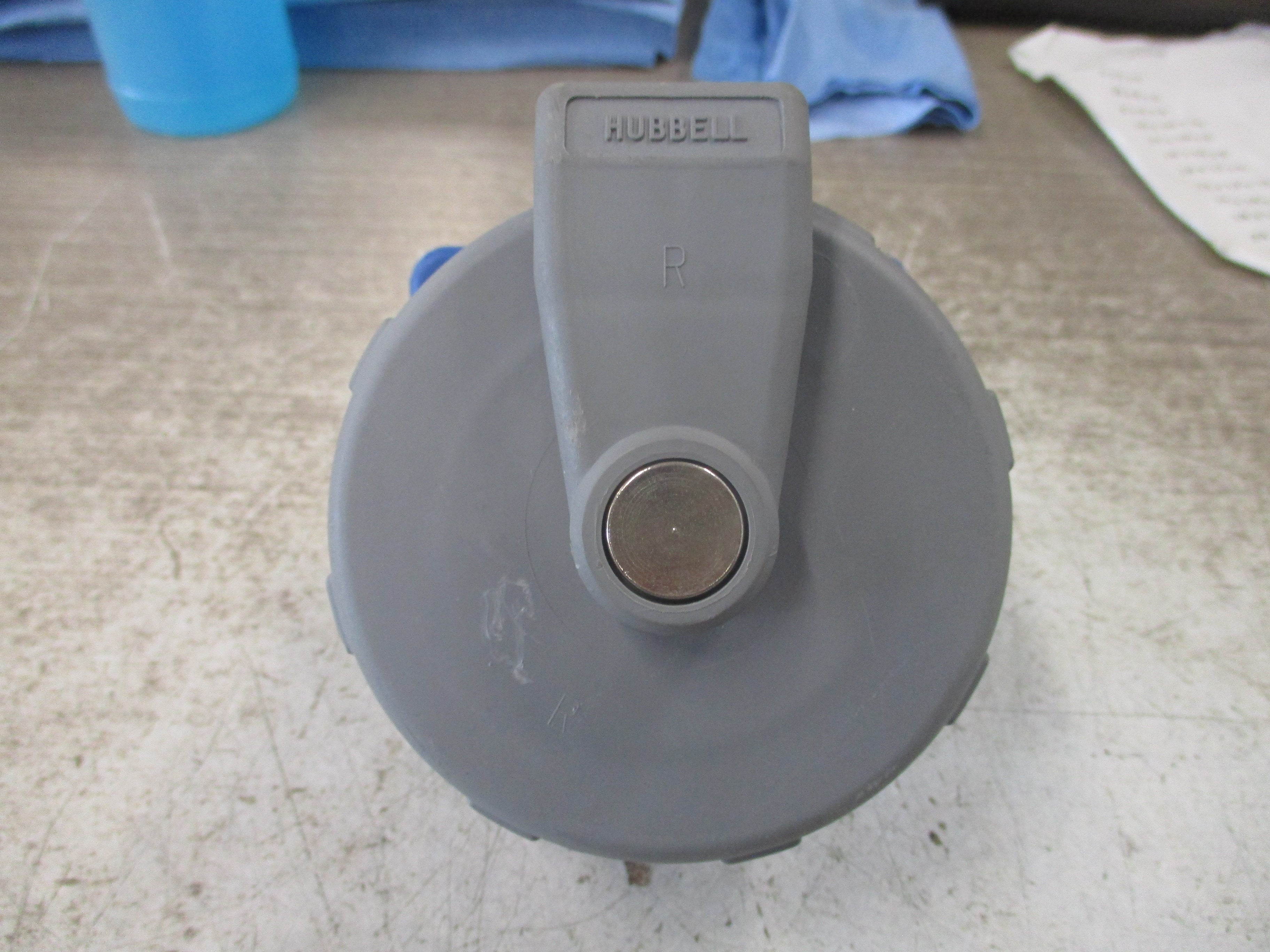 Hubbell Receptacle 430R9W 30A 250V 3Ph Used