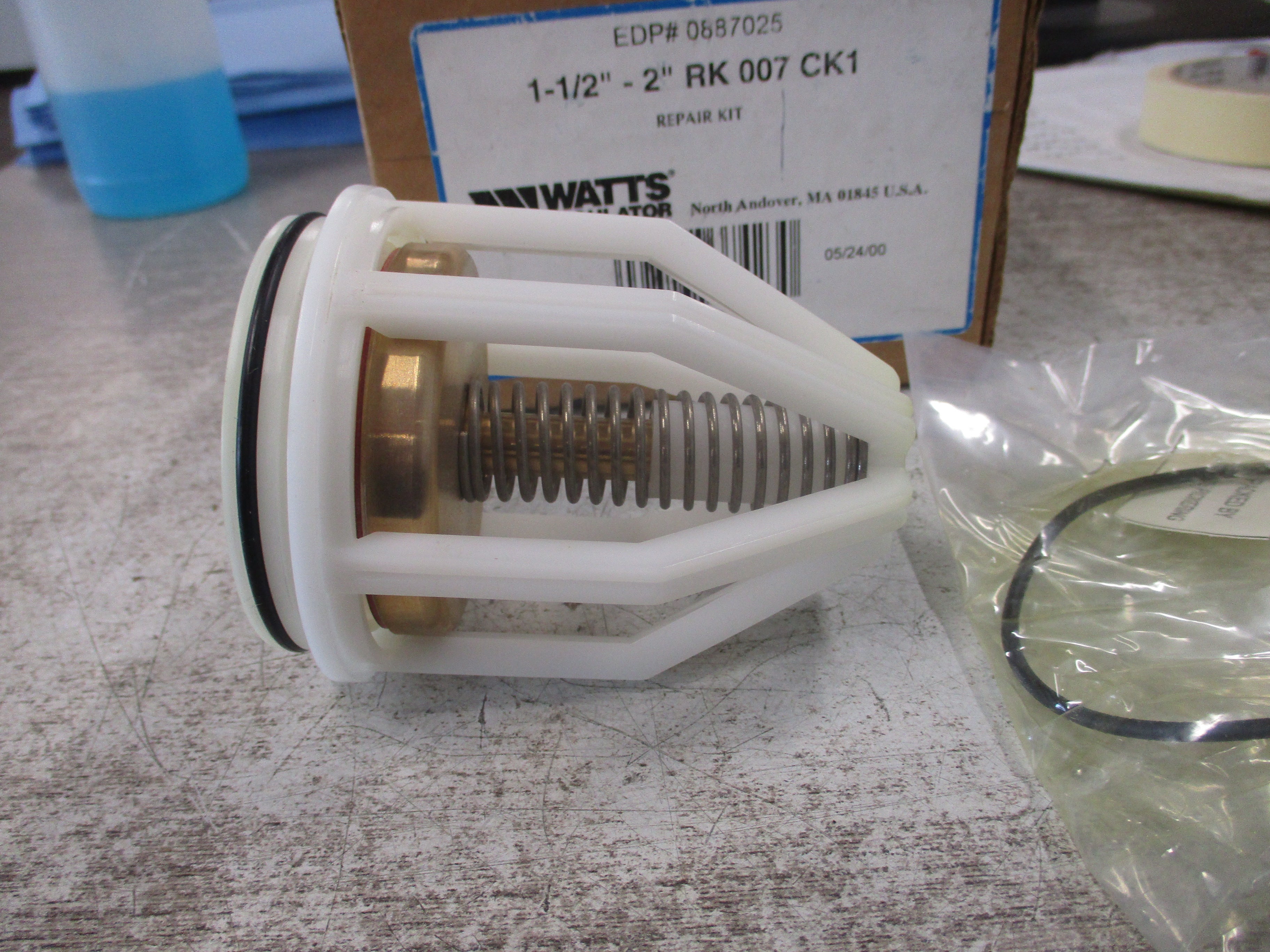 Watts Regulator repair Kit RK 007 CK1 Size: 1 1/2"-2" New Surplus