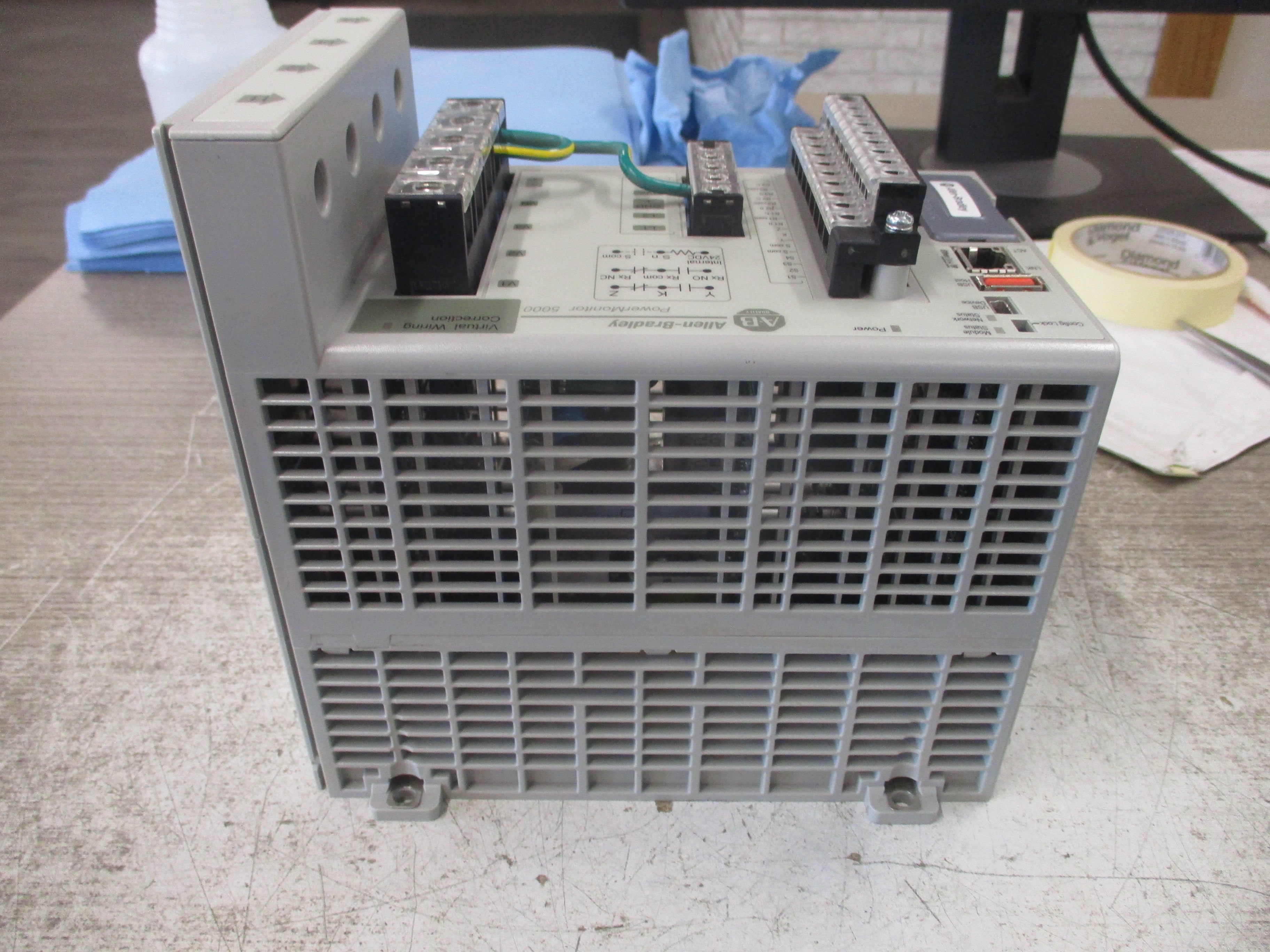 Allen-Bradley Power Monitor 5000 Basic Module 1426-M5E Ser. B FRN 4.10 Used