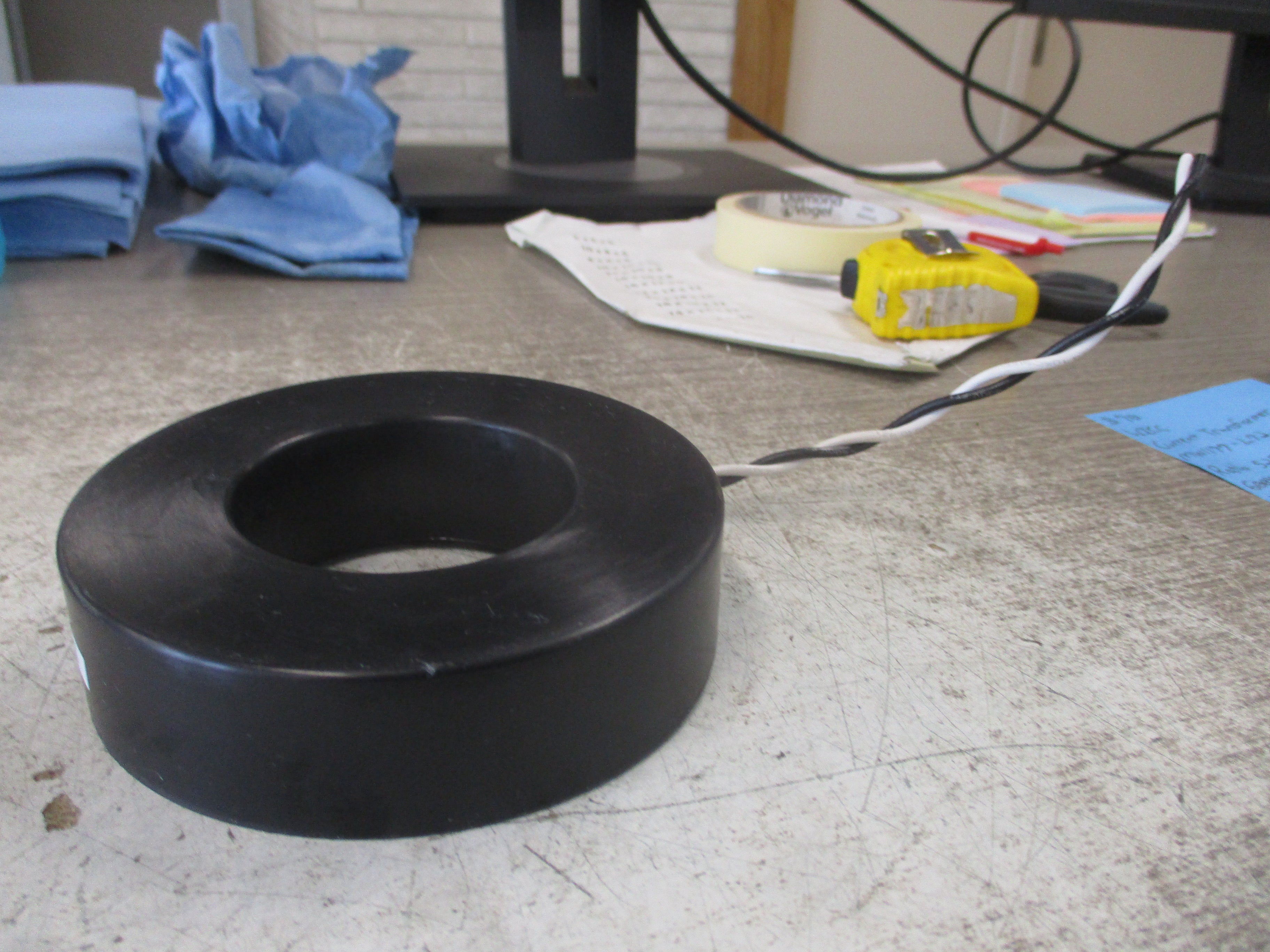 WICC Current Transformer MW1177-L72 Ratio 528: 0.2A 600V 50-400Hz 10KV BIL