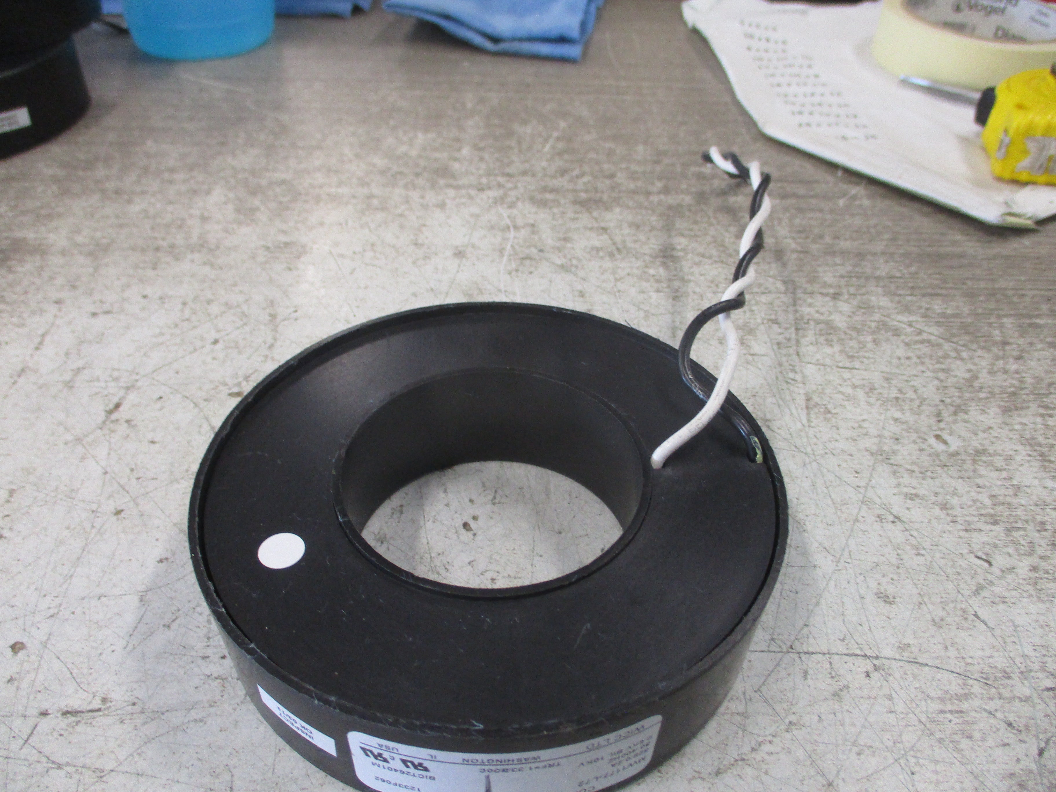 WICC Current Transformer MW1177-L72 Ratio 528: 0.2A 600V 50-400Hz 10KV BIL