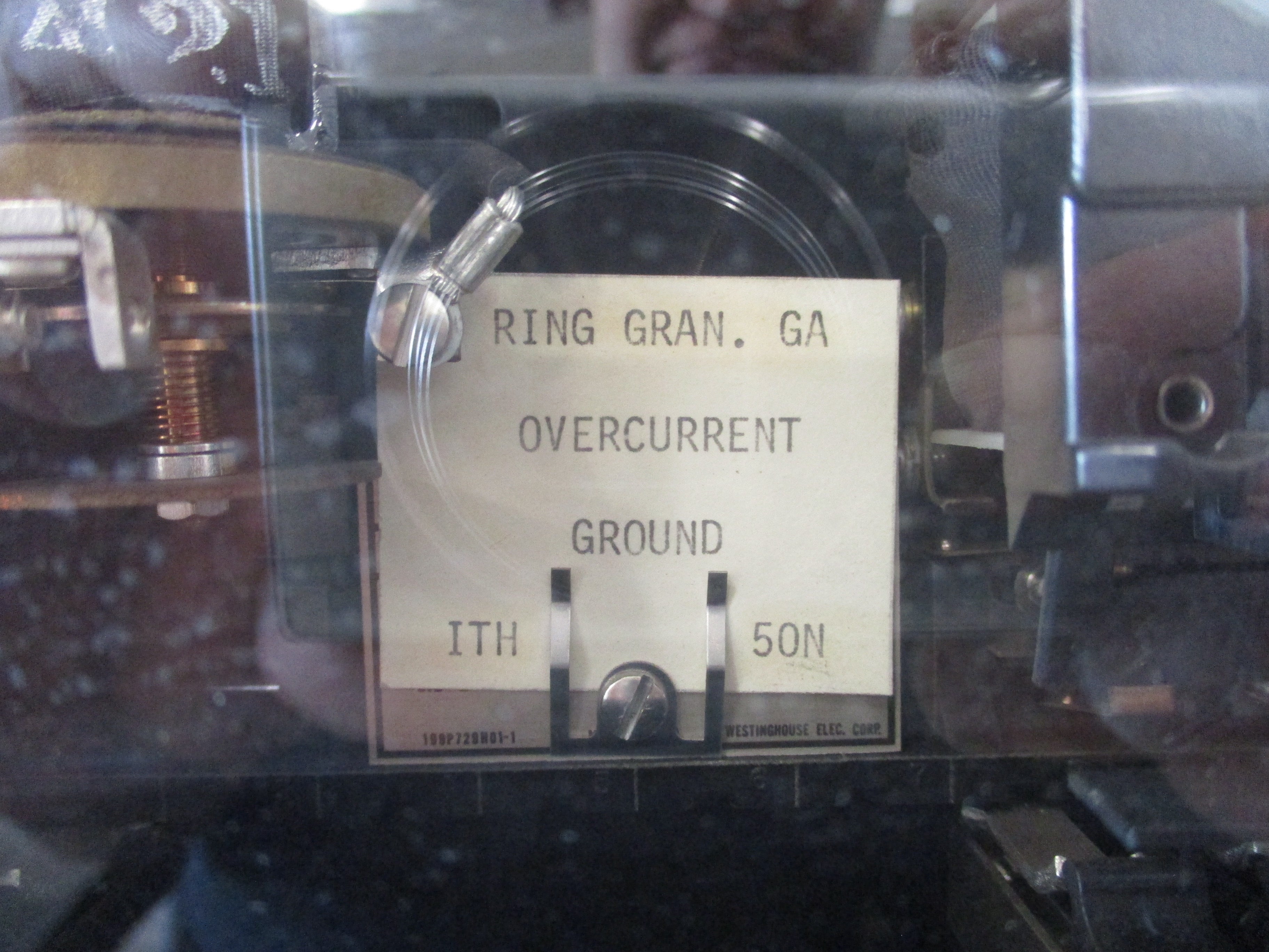 Westinghouse Overcurrent Relay ITH *Missing (1) Cover Screw* Used