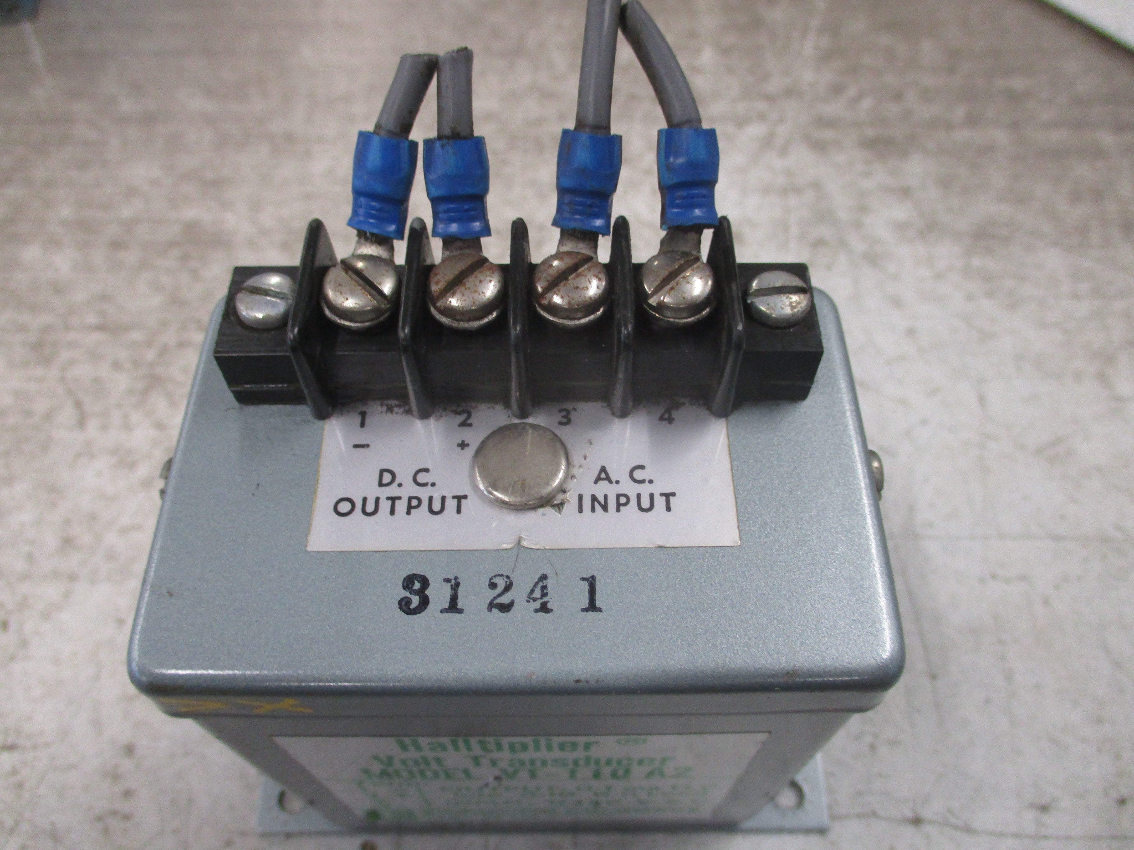 Scientific Columbus Exceltronic Volt Transducer VT-110-A2 Input: 0-150V