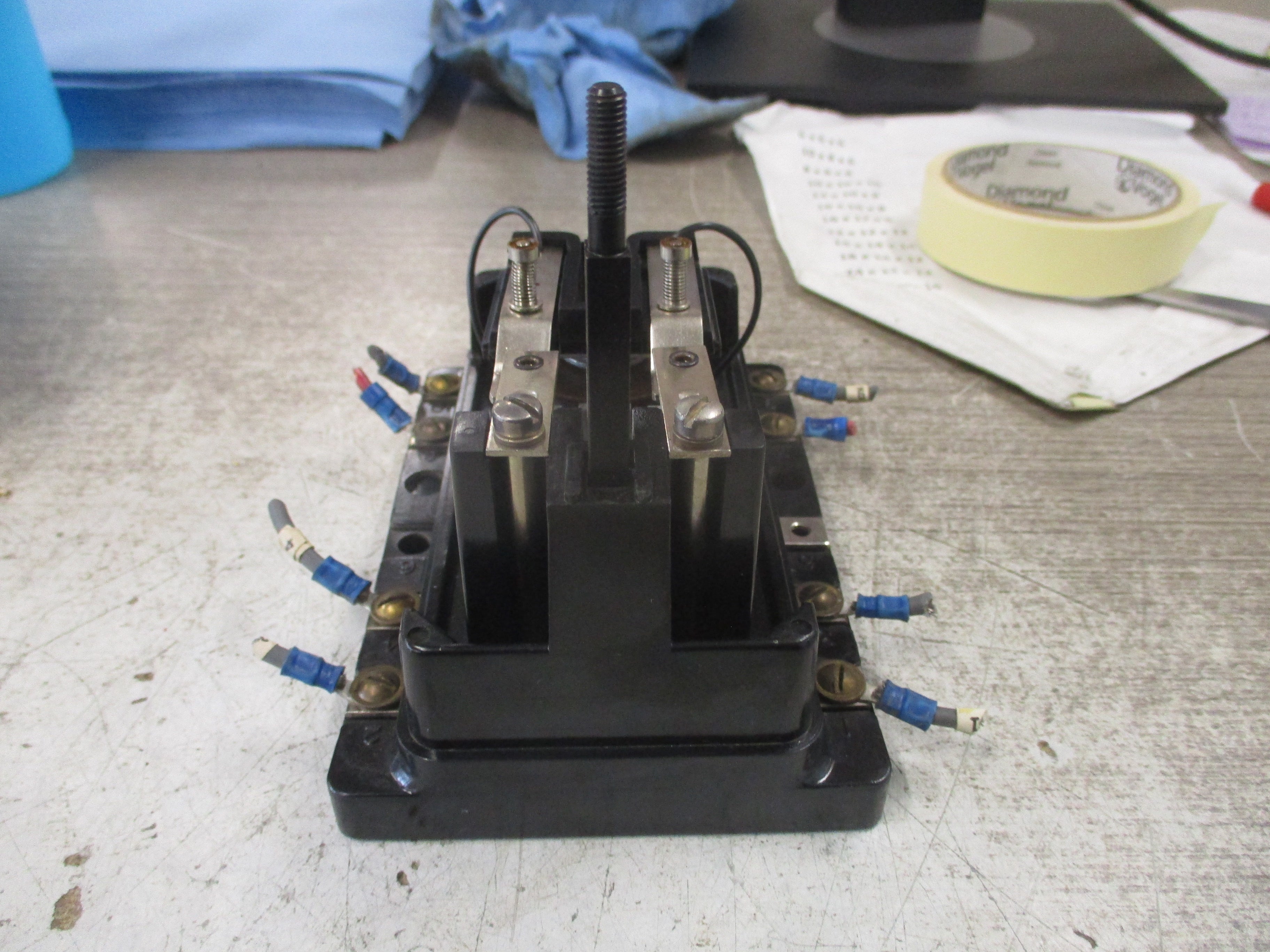 Westinghouse Type SG Auxiliary Relay 293B254A20 125VDC *No Cover screw*