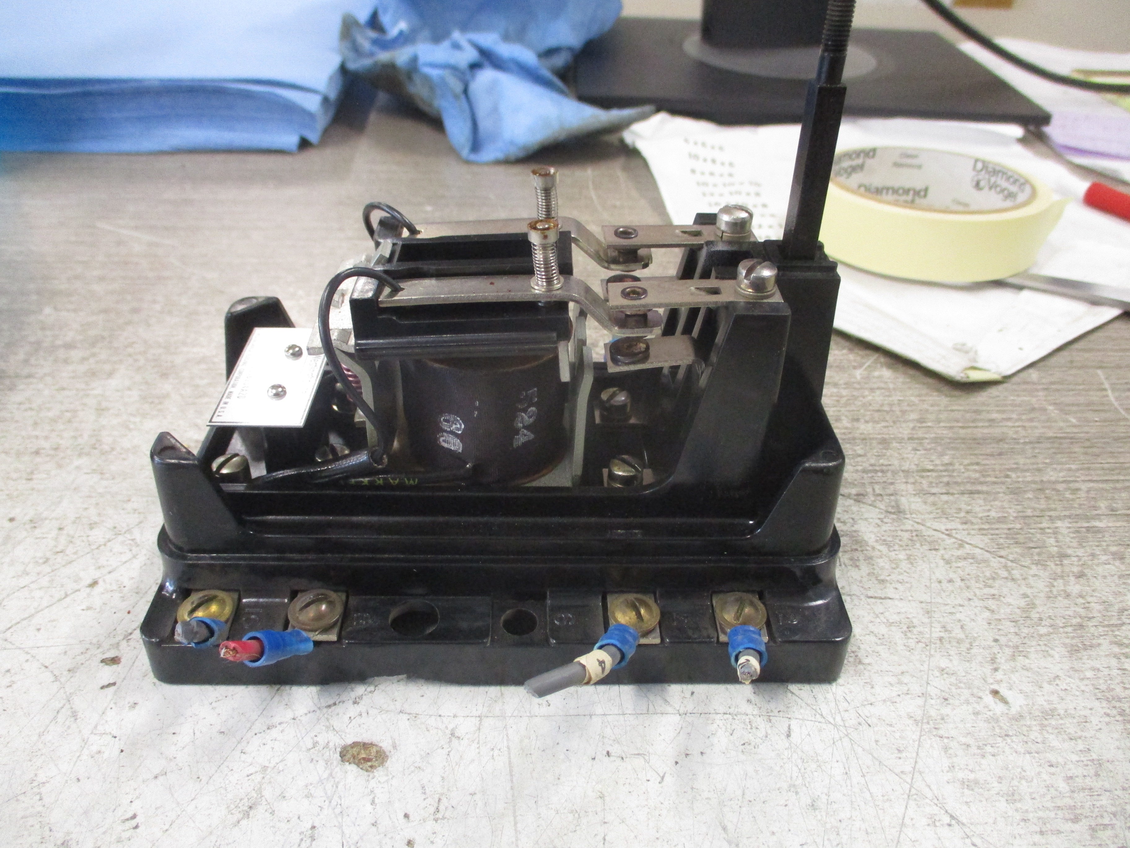Westinghouse Type SG Auxiliary Relay 293B254A20 125VDC *No Cover screw*