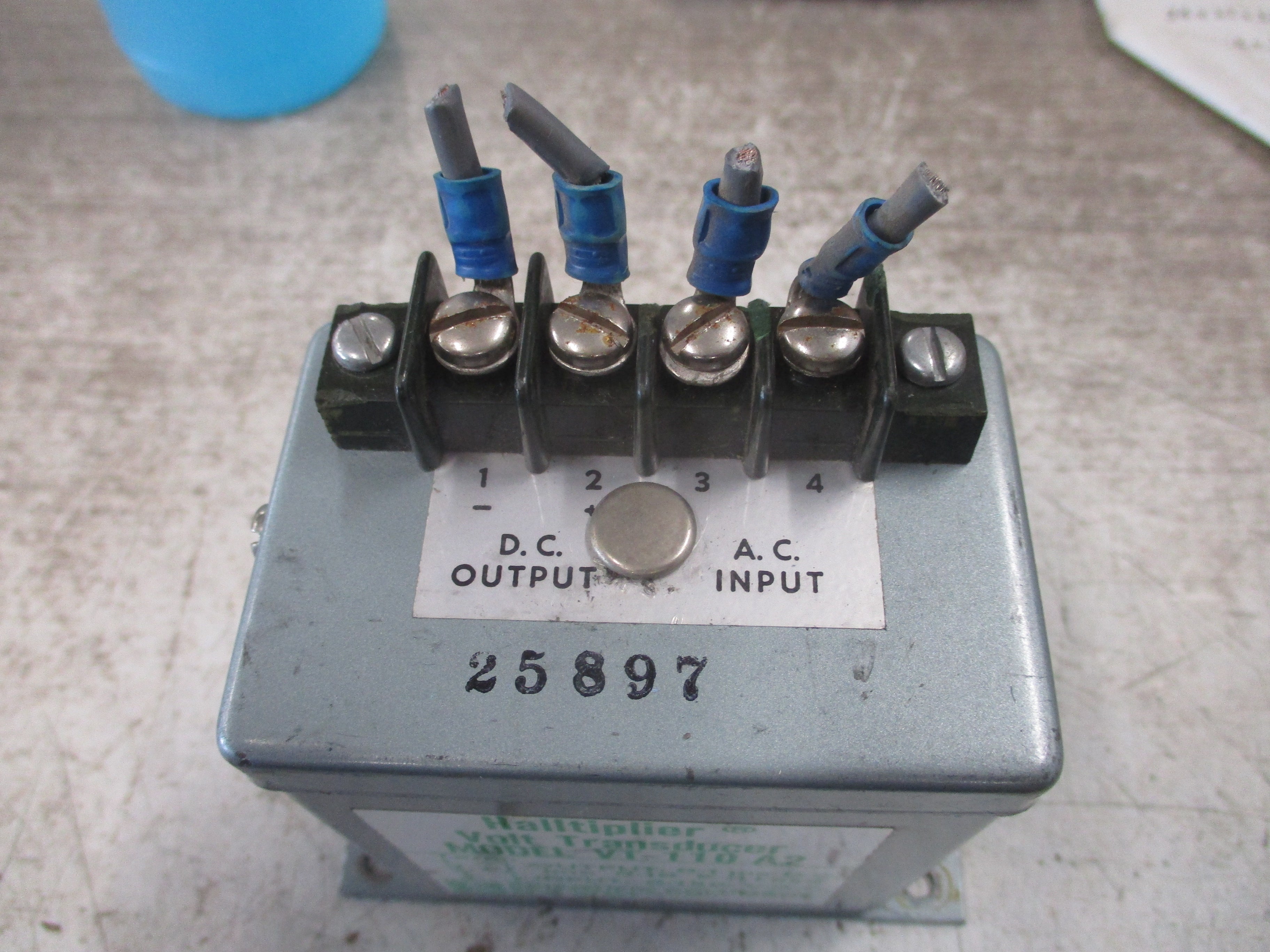 Scientific Columbus Halltiplier Volt Transducer VT-110-A2 Input: 0-150V