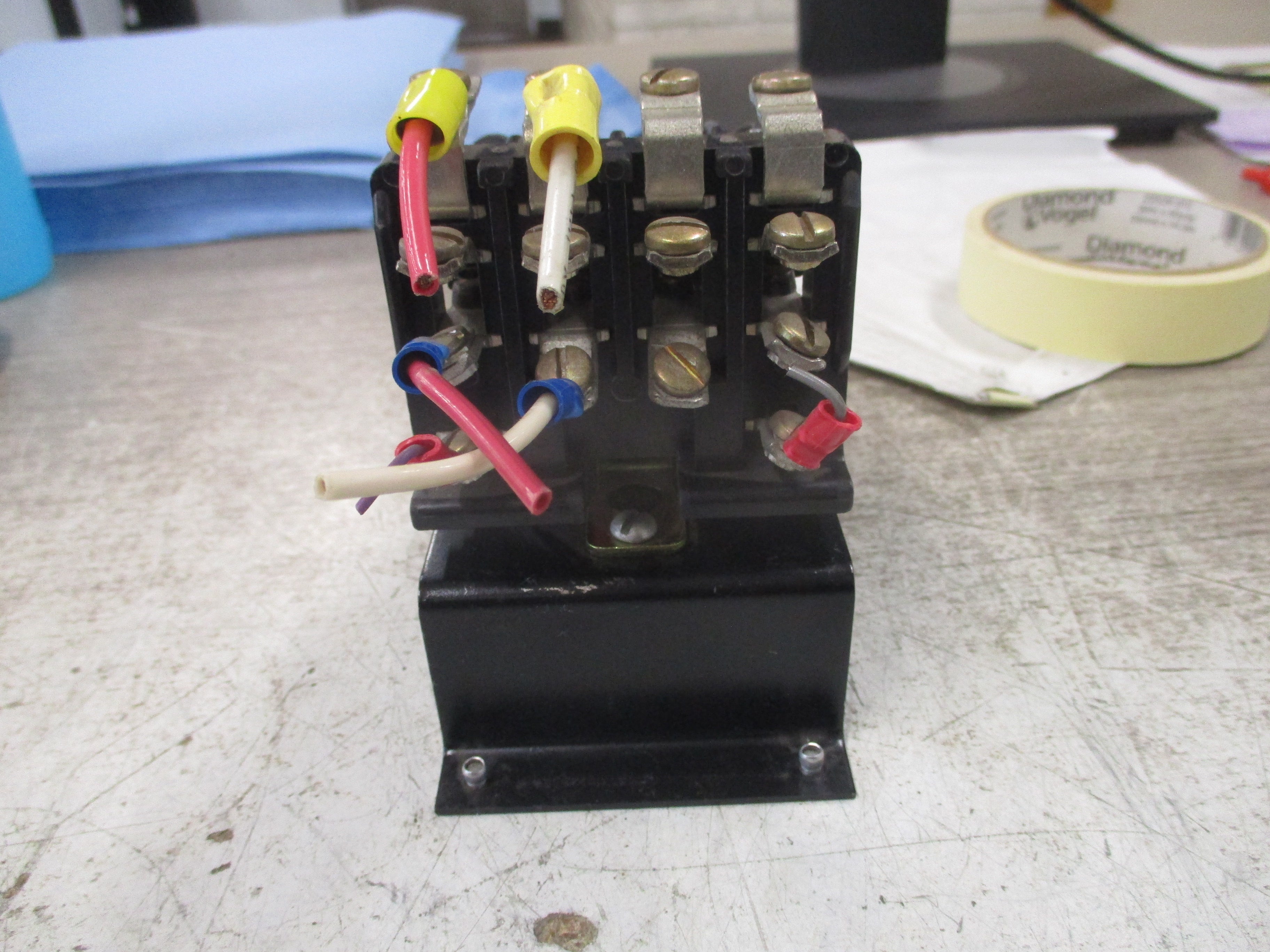 Potter & Brumfield Power Relay PM-1295/PM-17DY 12VDC Used