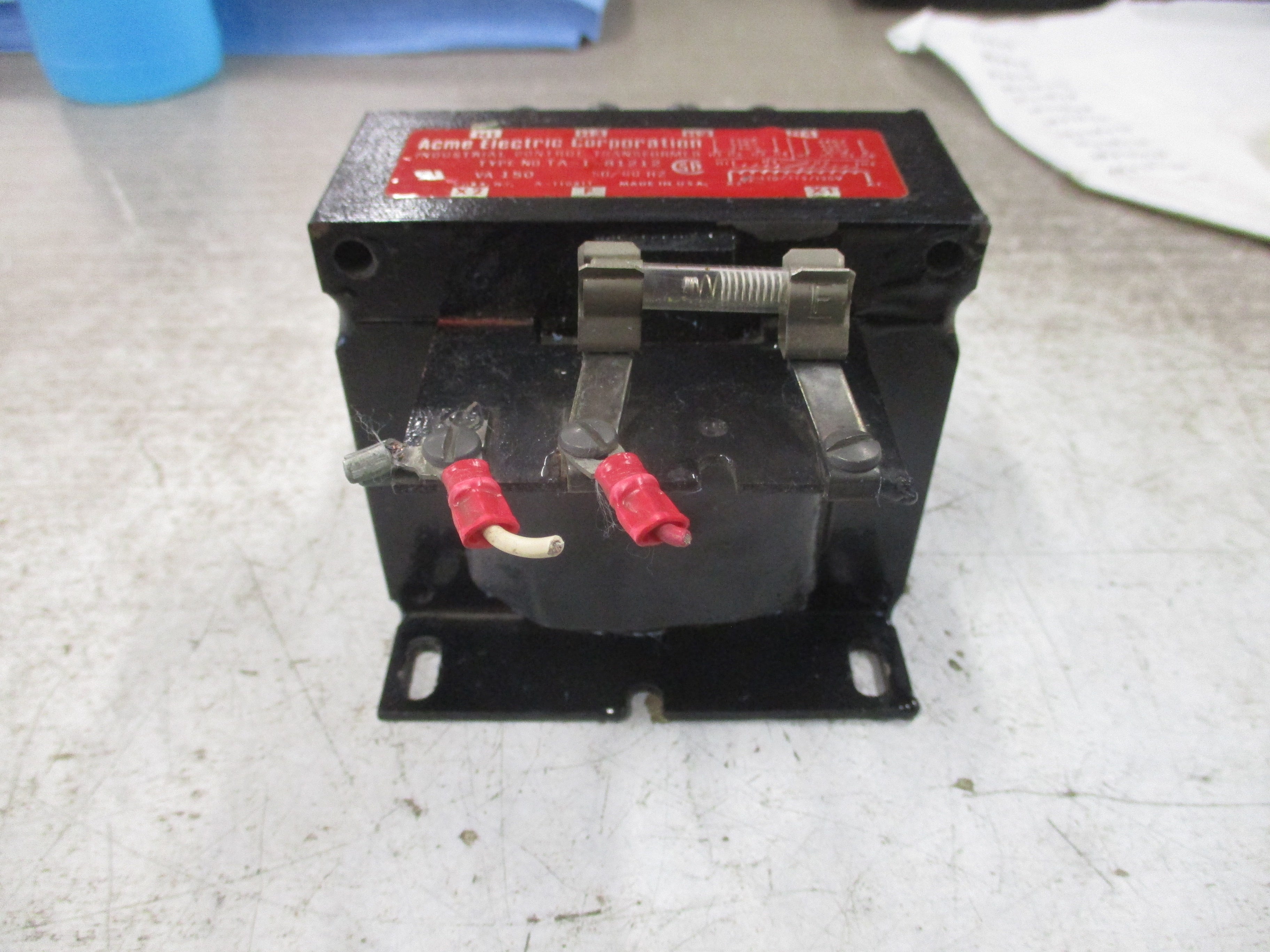 Acme Control Transformer TA-1-81212 150VA Pri: 240/480V Sec: 120V 50/60Hz Used