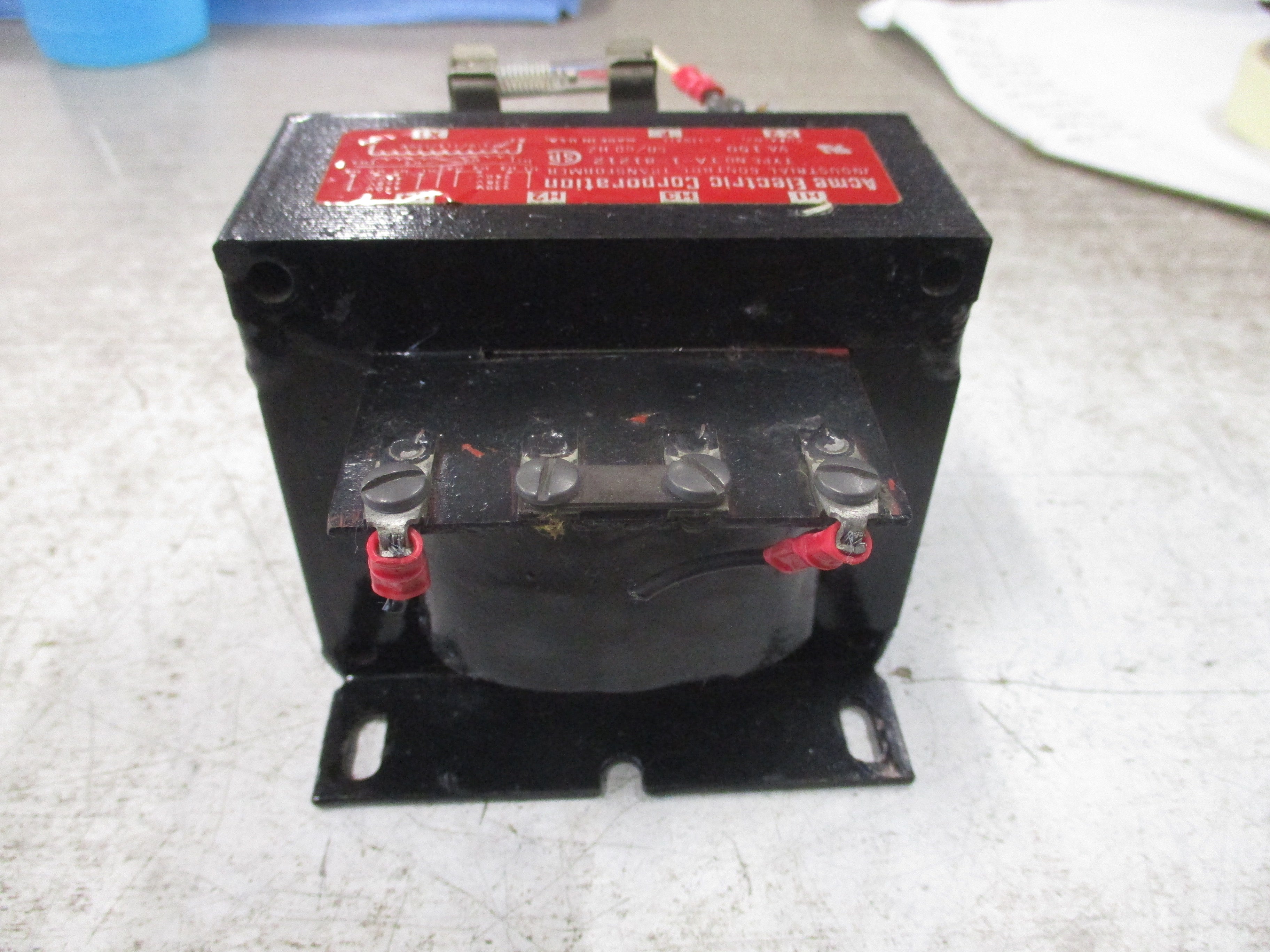 Acme Control Transformer TA-1-81212 150VA Pri: 240/480V Sec: 120V 50/60Hz Used
