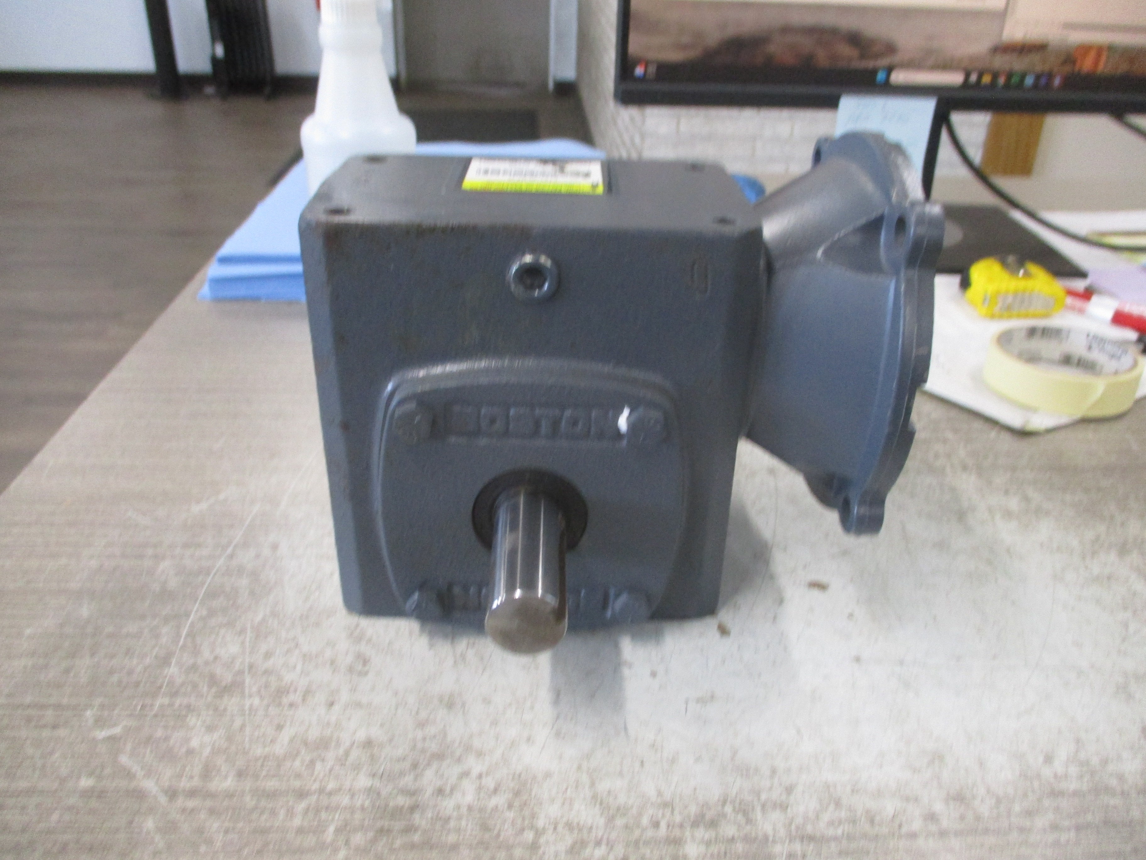 Boston Gear Reducer F721-20-B7-G Ratio 20:1 1,4HP In 892 LB-Inch Torque Out Used