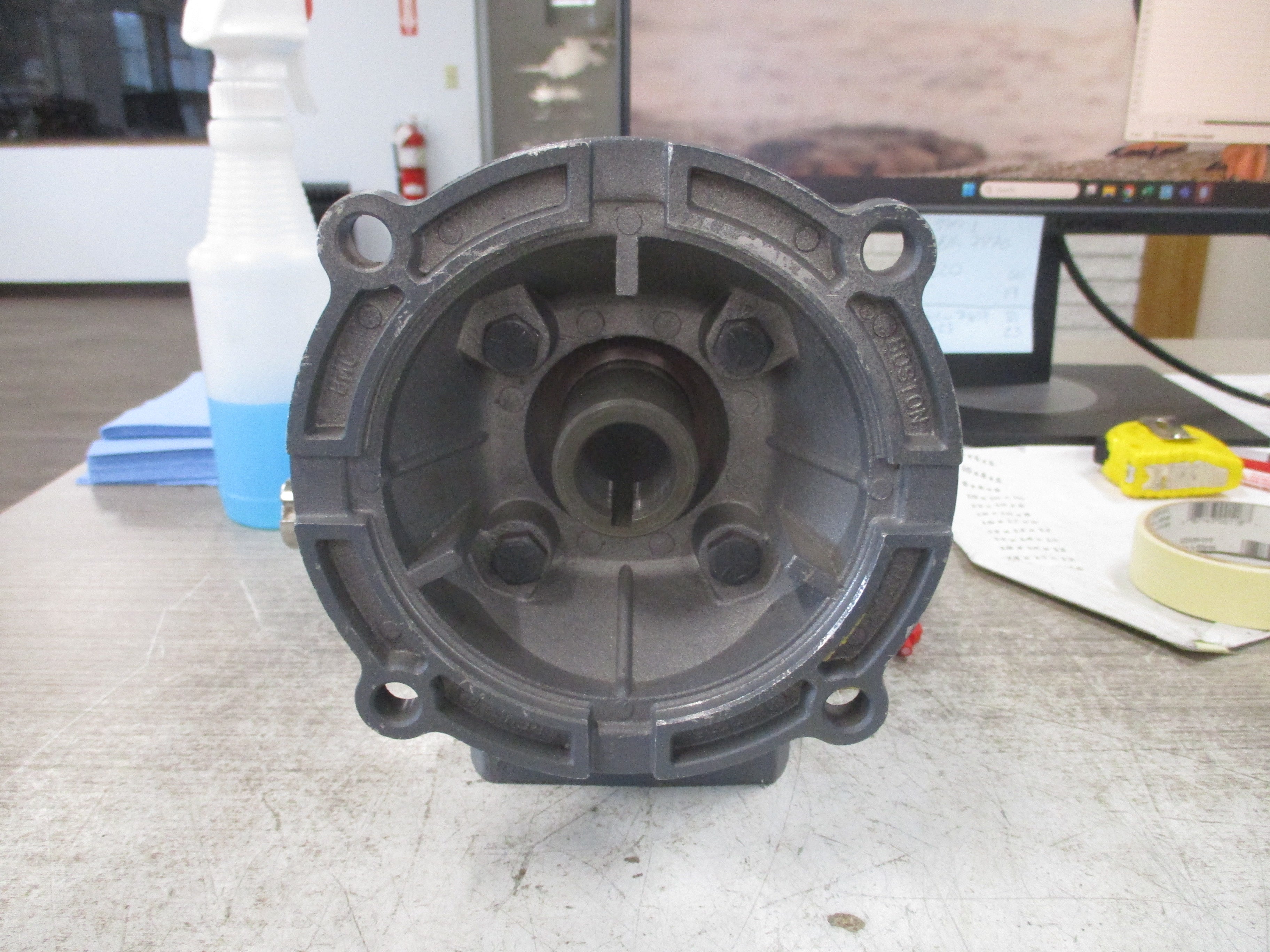 Boston Gear Reducer F721-20-B7-G Ratio 20:1 1,4HP In 892 LB-Inch Torque Out Used