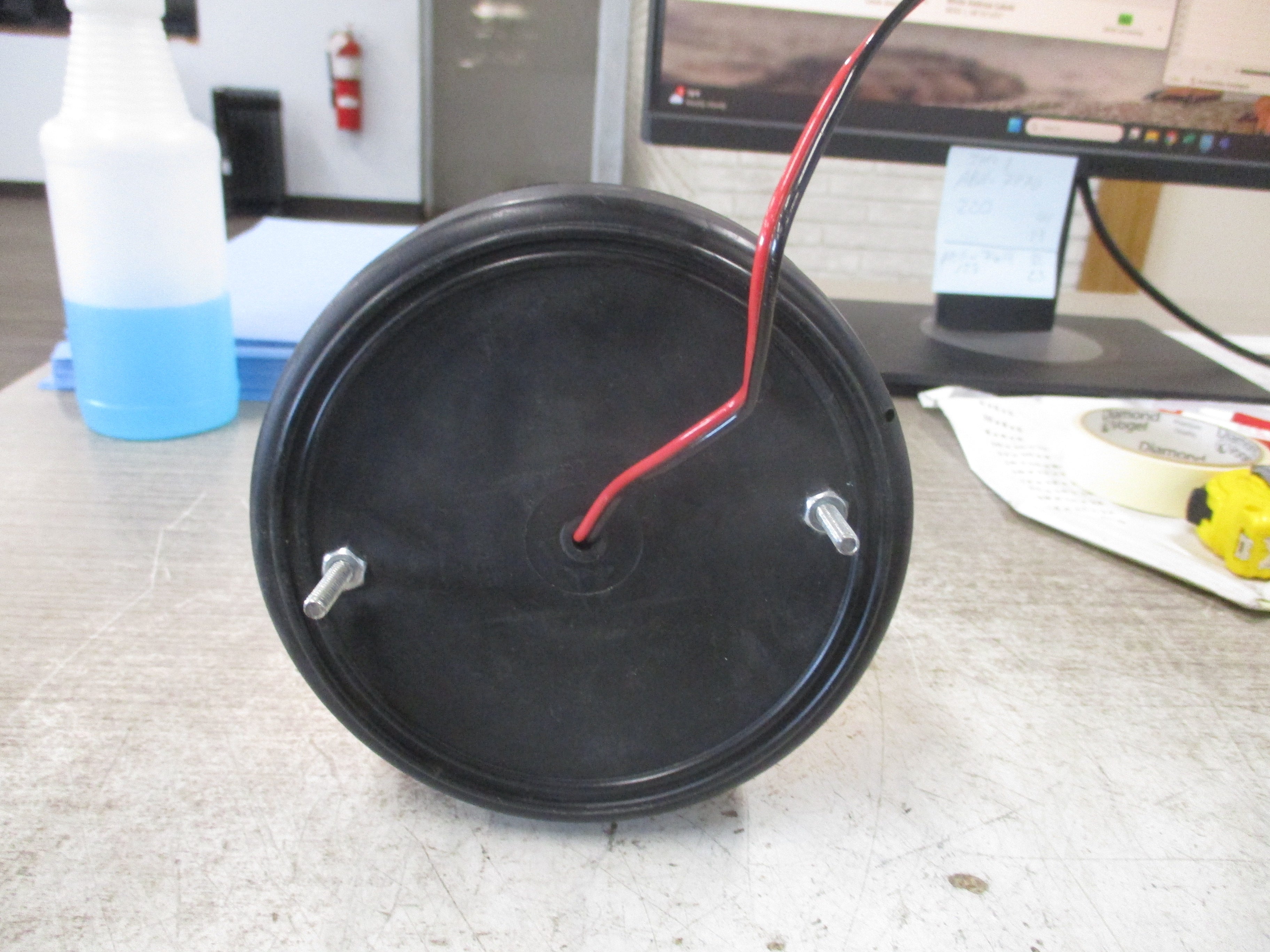 North American Signal Co. Strobe Light ST-550 12/48V Amber Used