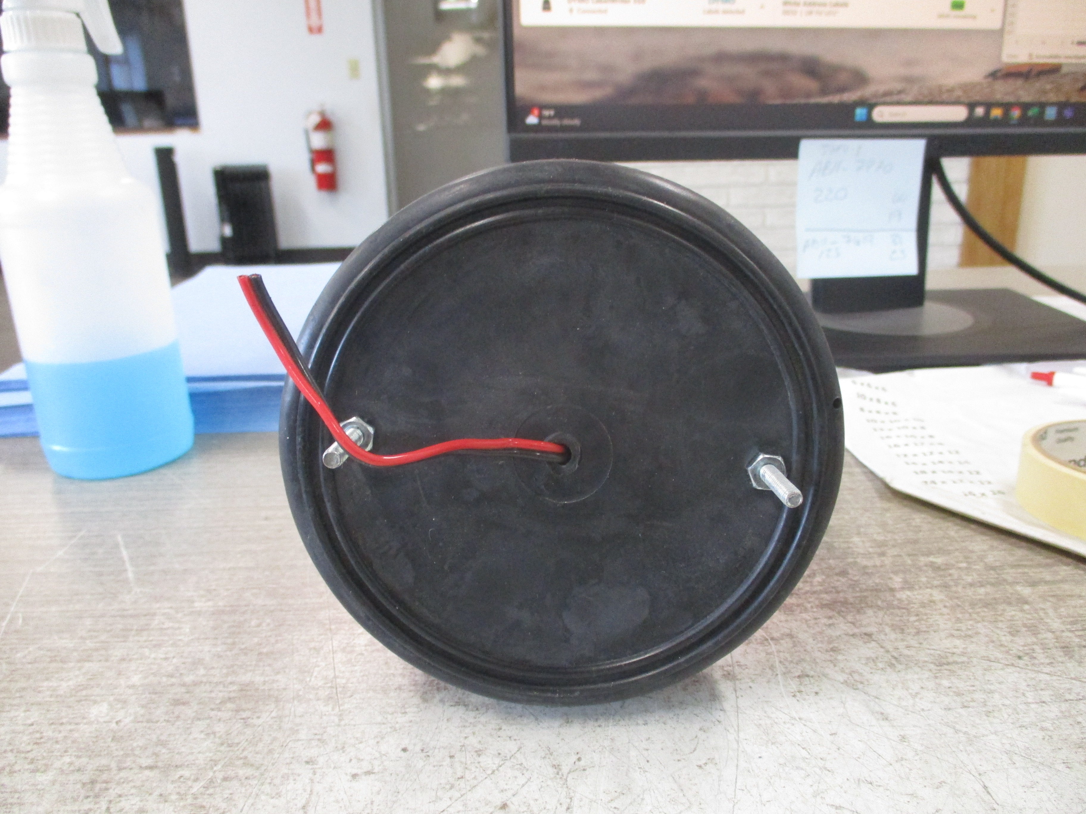 North American Signal Co. Strobe Light ST-550 12/48V Red Used