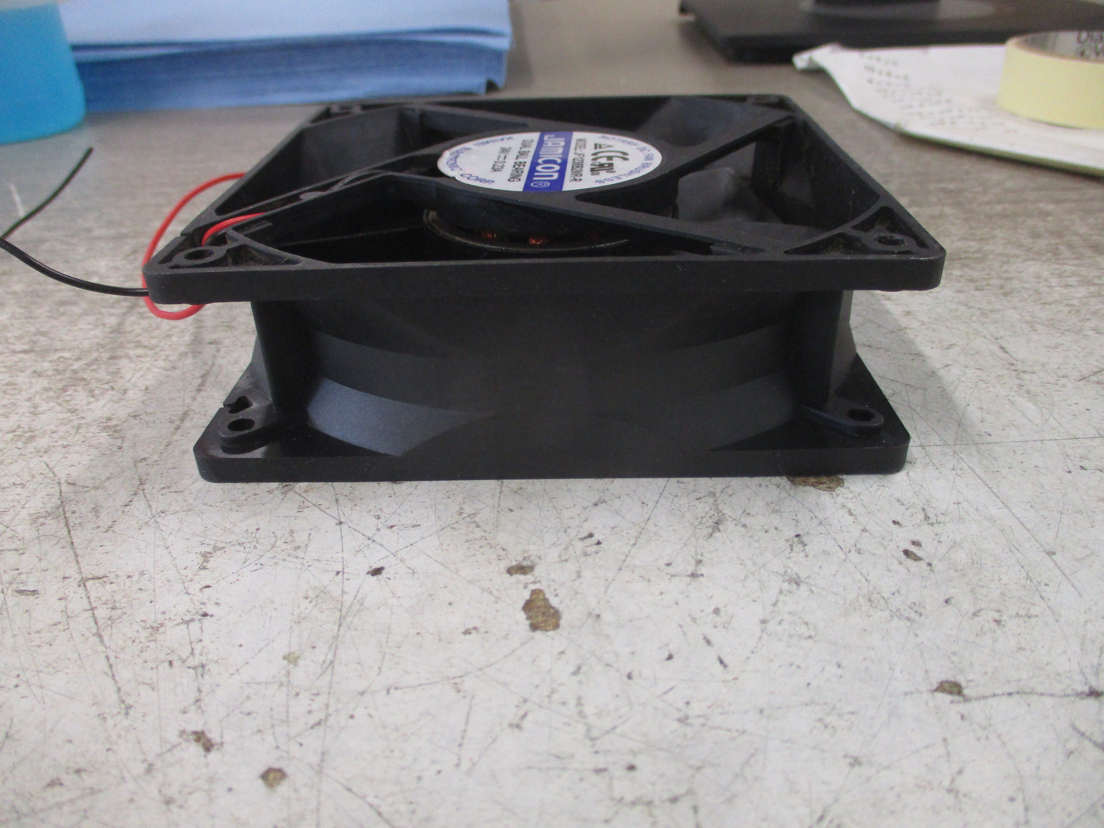 Jamicon Axial Fan JF1238B2MR-R 24VDC 0.23A Used