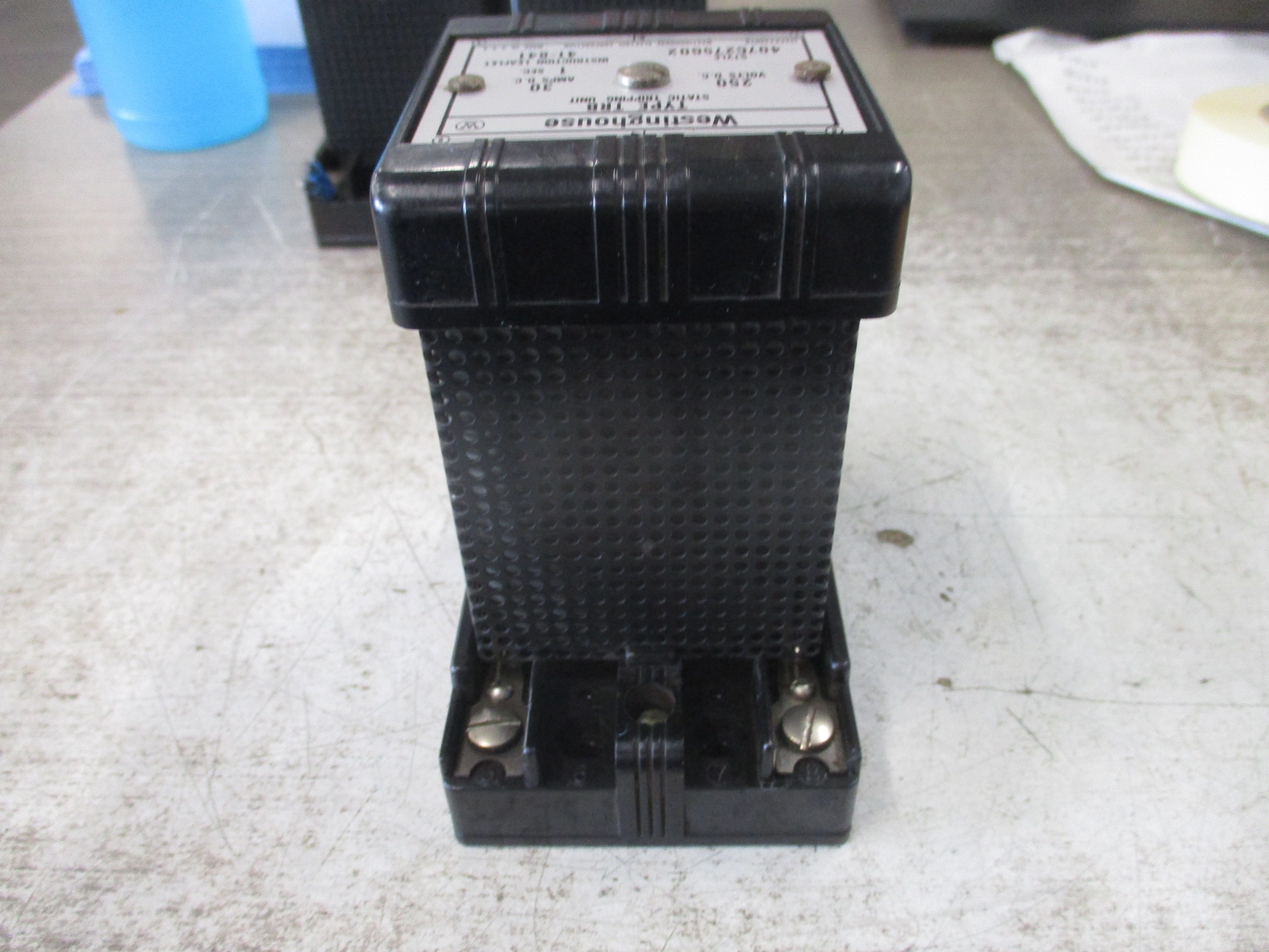 Westinghouse Type TRB Static Tripping Unit 407C275G02 250VDC 30A 1 sec Used