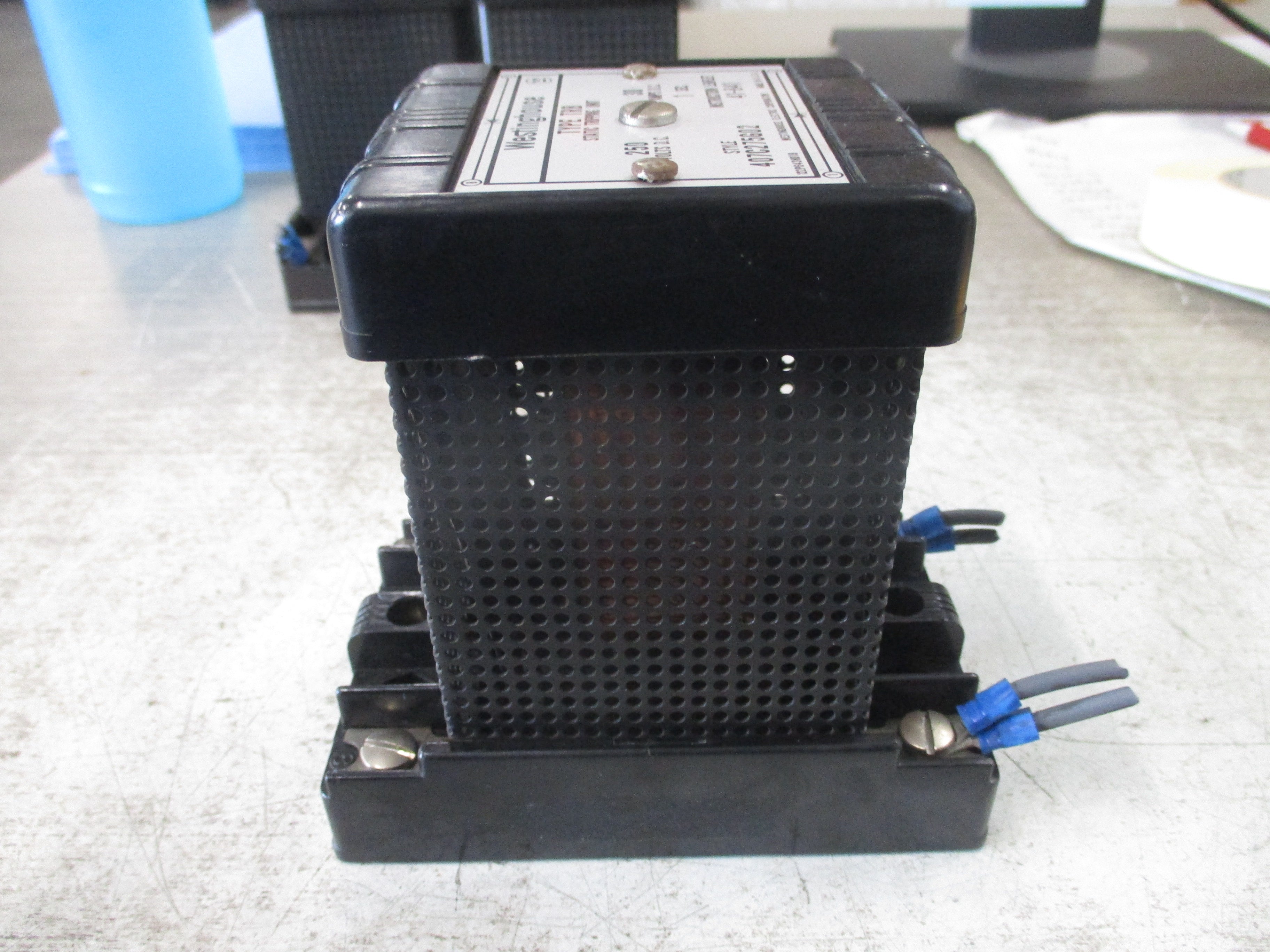 Westinghouse Type TRB Static Tripping Unit 407C275G02 250VDC 30A 1 sec Used