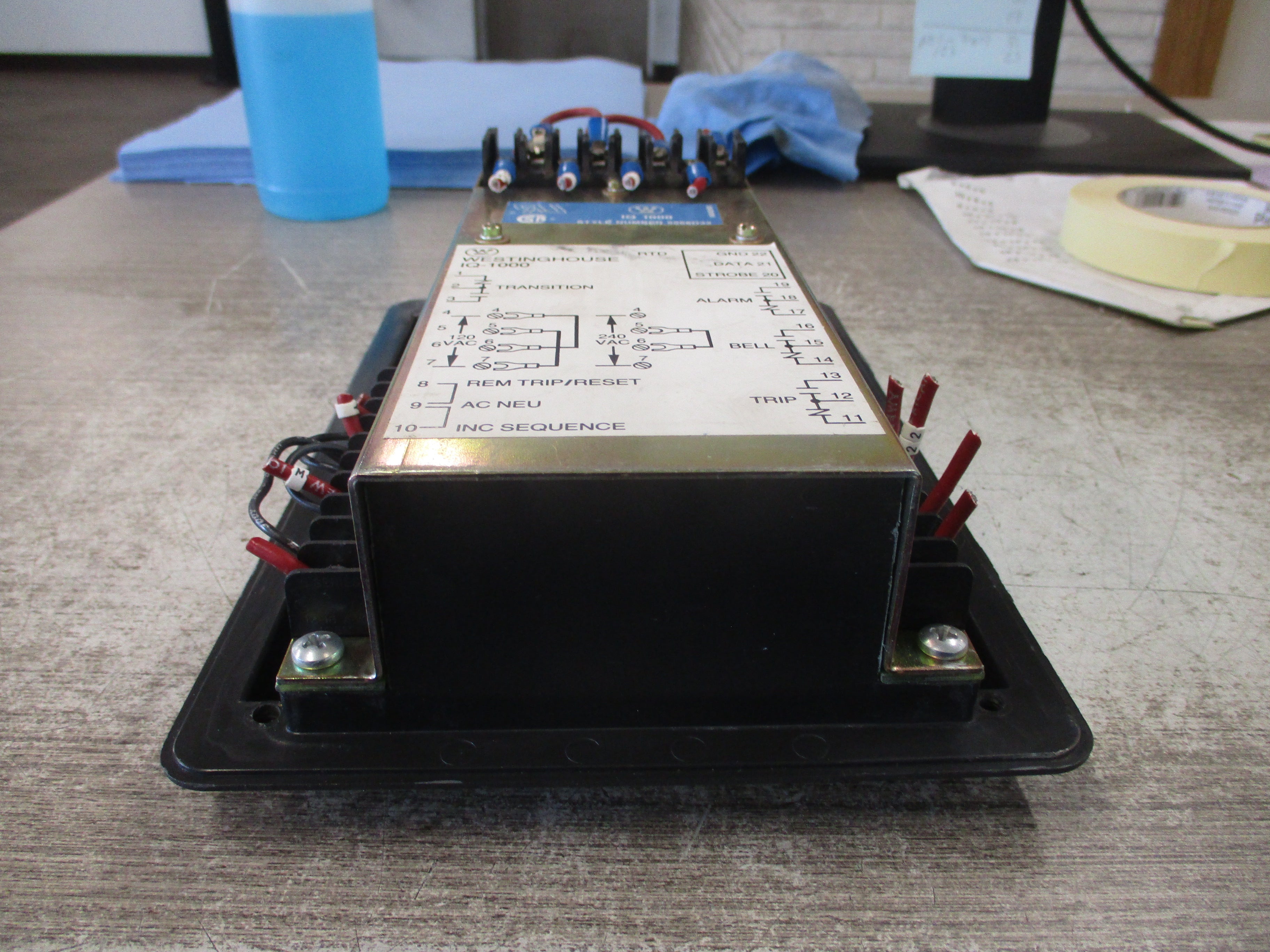 McQuay/Westinghouse IQ-1000 Motor Protection Relay 9966D32 Used