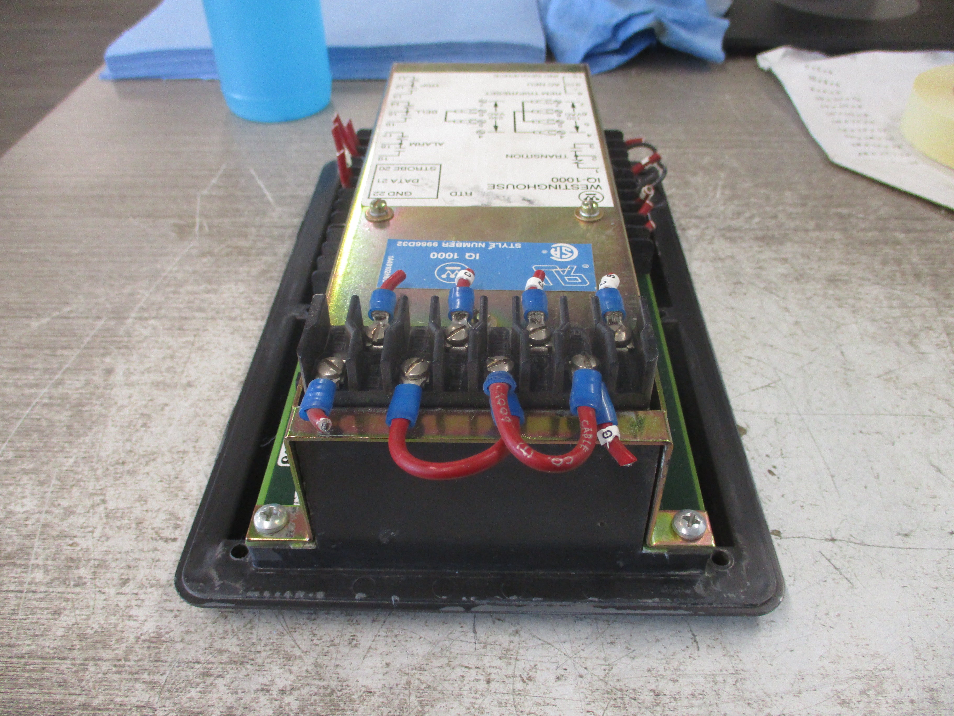 McQuay/Westinghouse IQ-1000 Motor Protection Relay 9966D32 Used