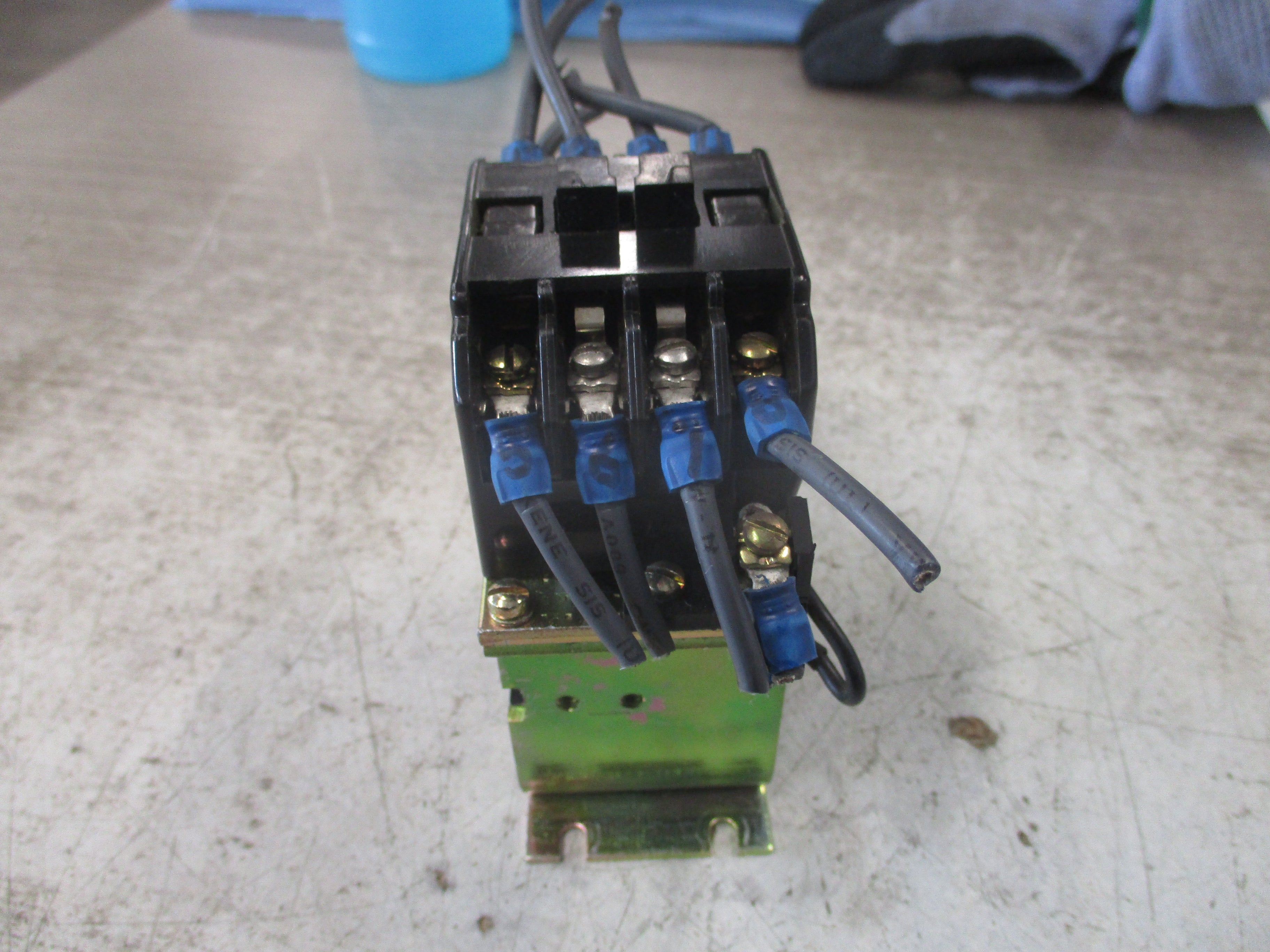 Crompton Power Factor Meter 077-427AQQAD Used