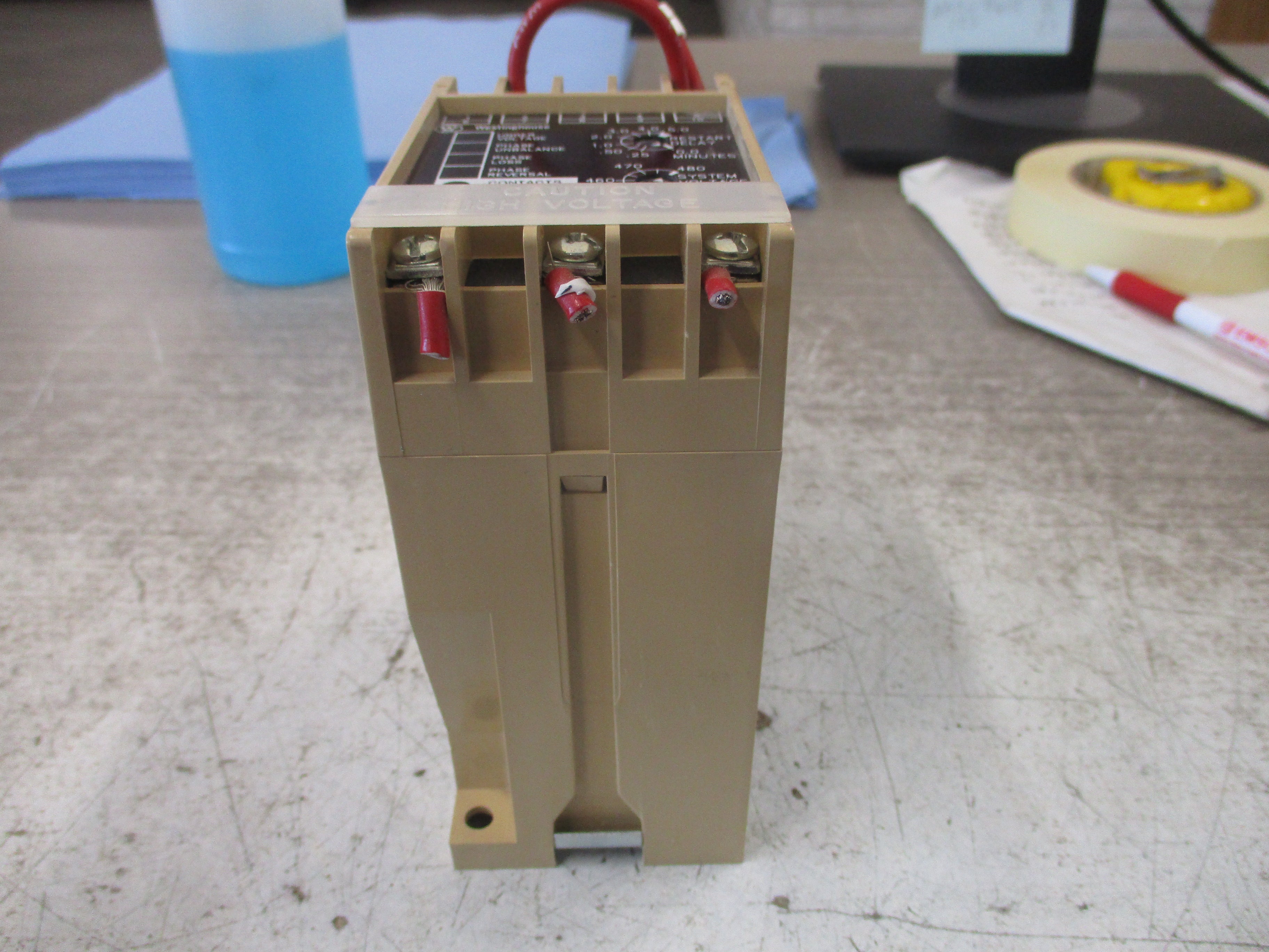 Westinghouse System Voltage Monitor SVM3AC 440/480V 50/60Hz Model #: 4324B04G13 Used