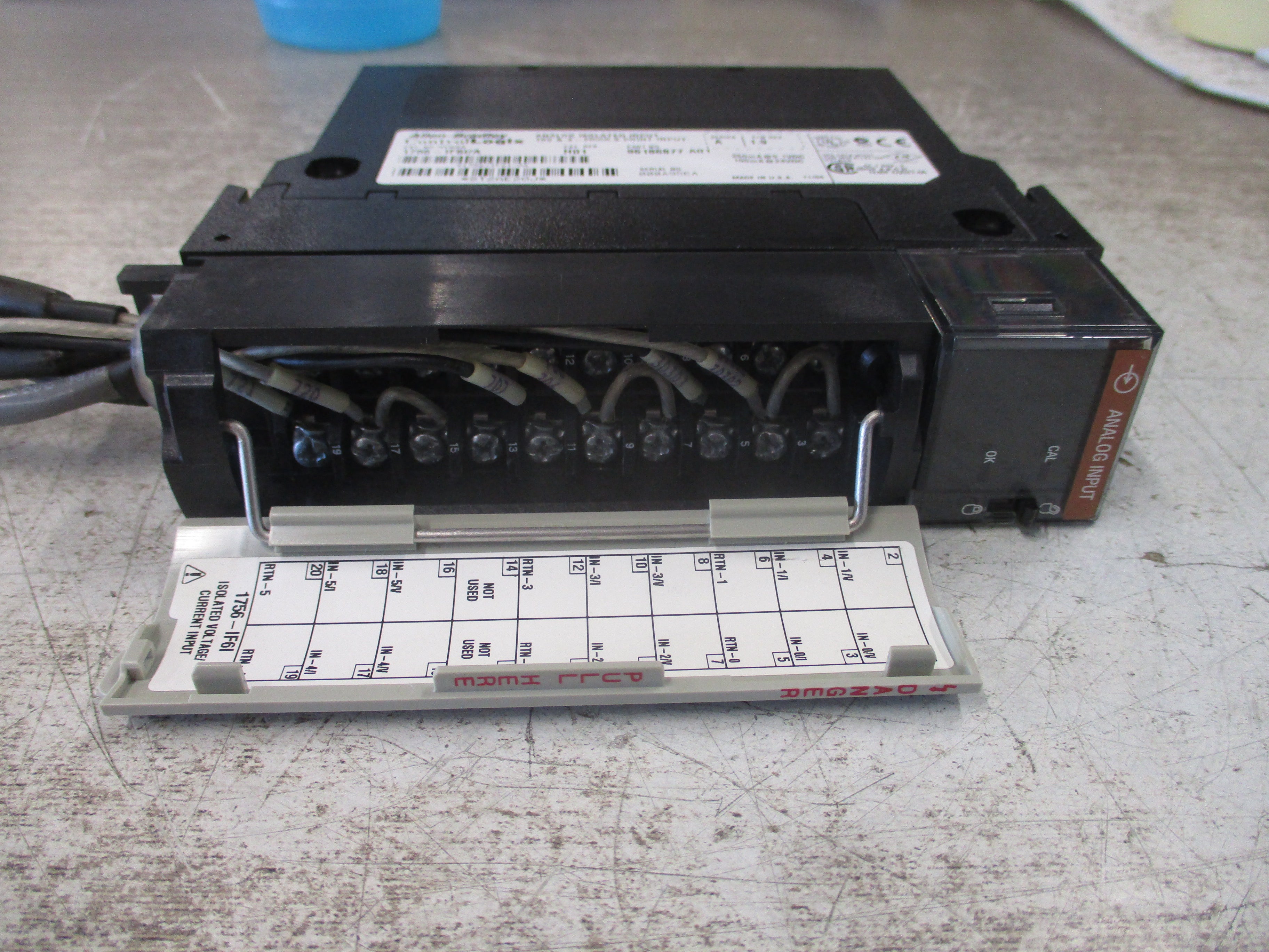 Allen-Bradley ControlLogix Analog Isolated Input Module 1756-IF6I Ser. A